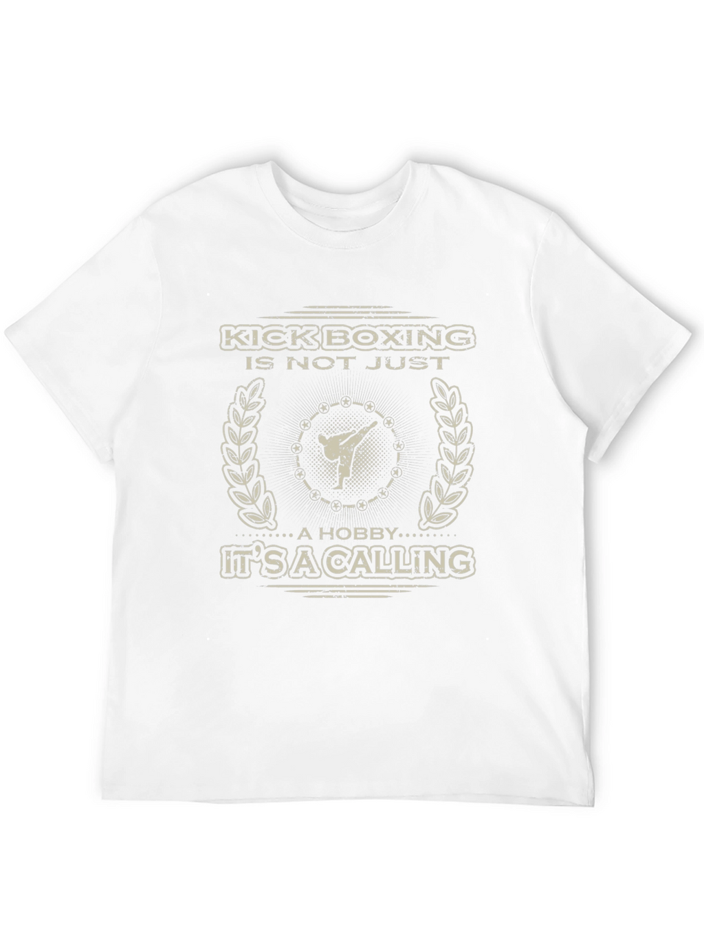 Kickboxing Is A Calling Black T-Shirt