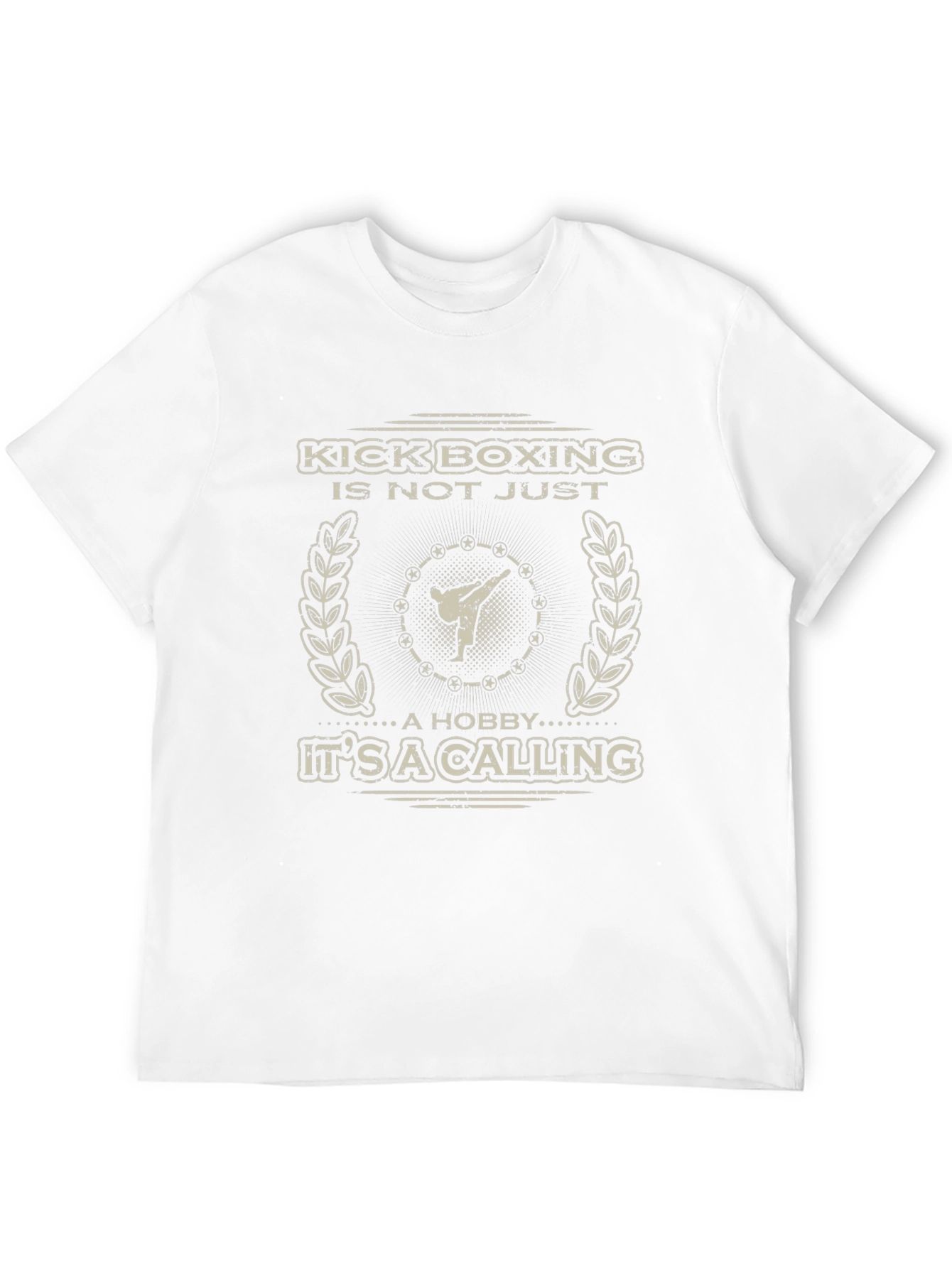 Kickboxing Is A Calling Black T-Shirt