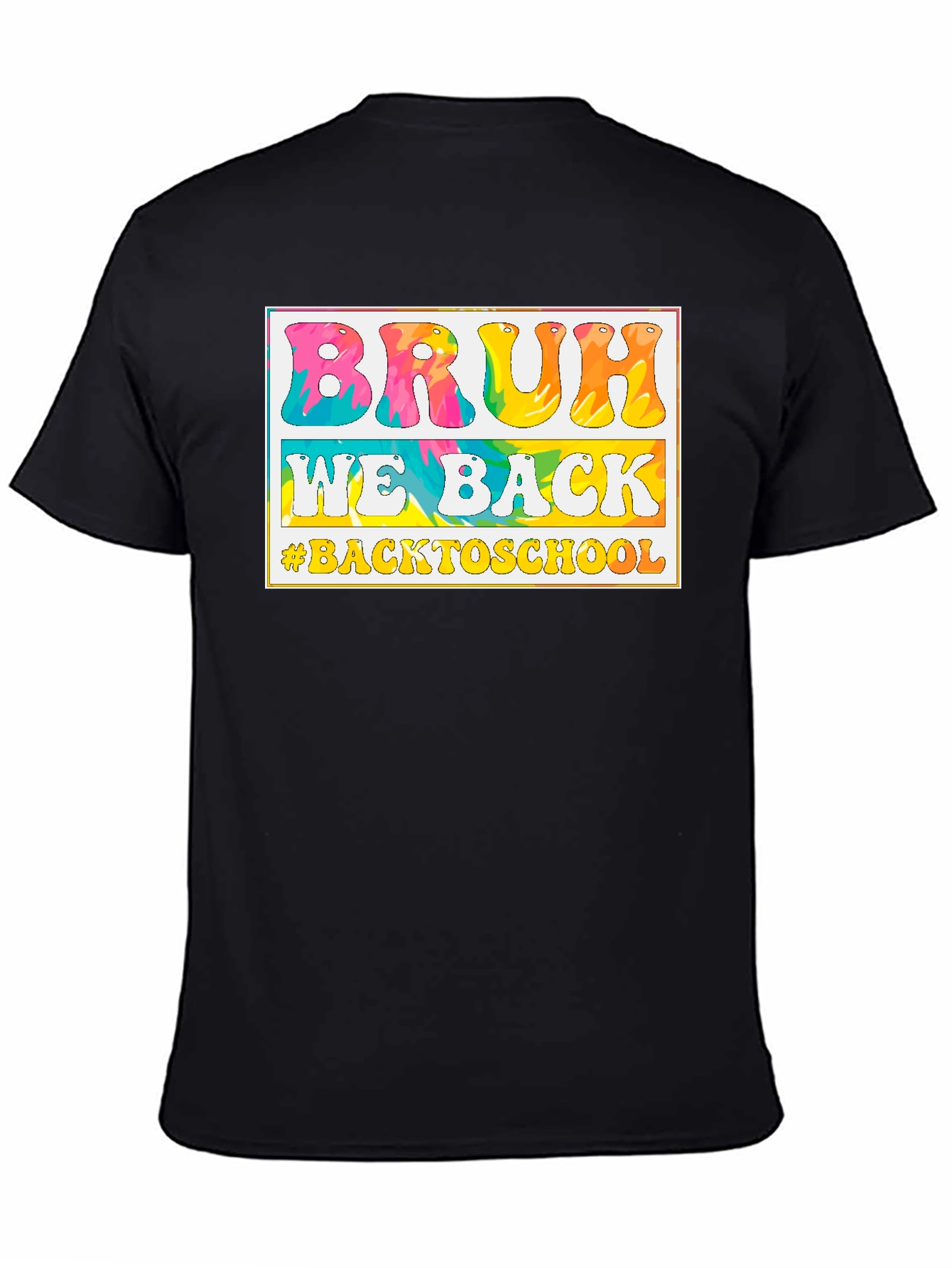 Bruh We Back to School T-Shirt