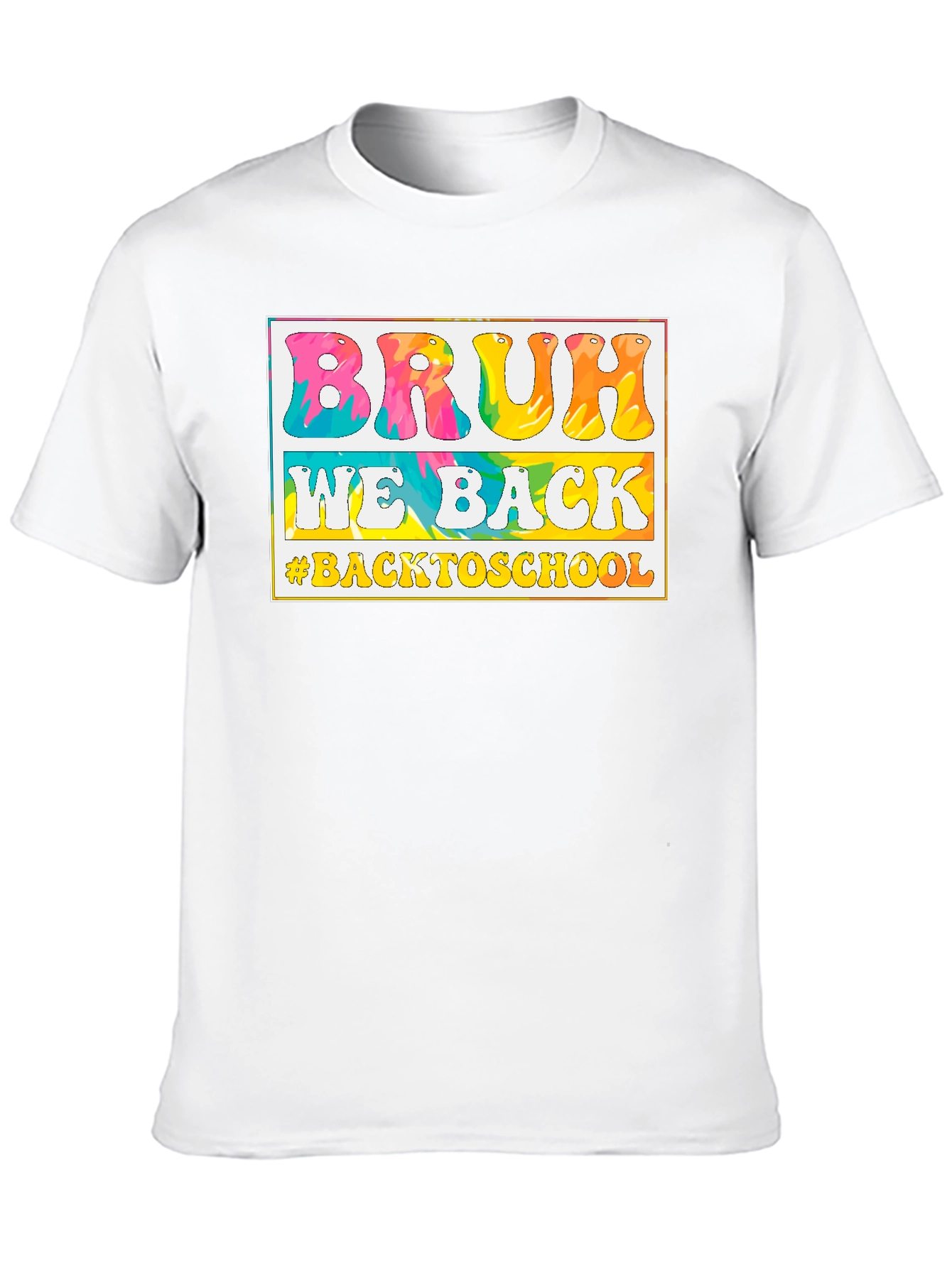 Bruh We Back to School T-Shirt
