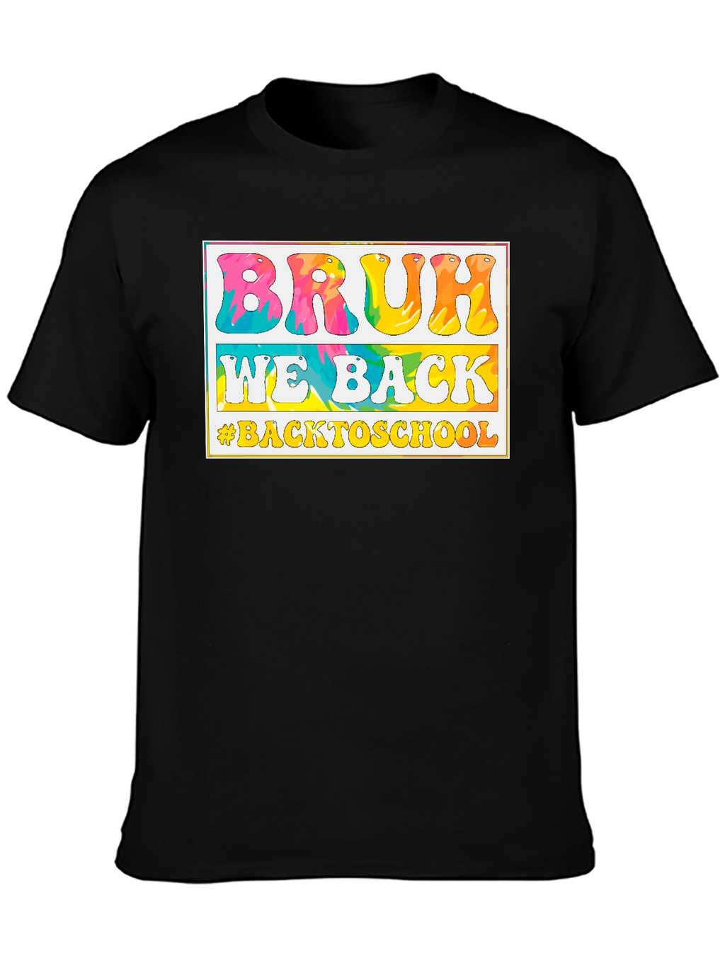 Bruh We Back to School T-Shirt