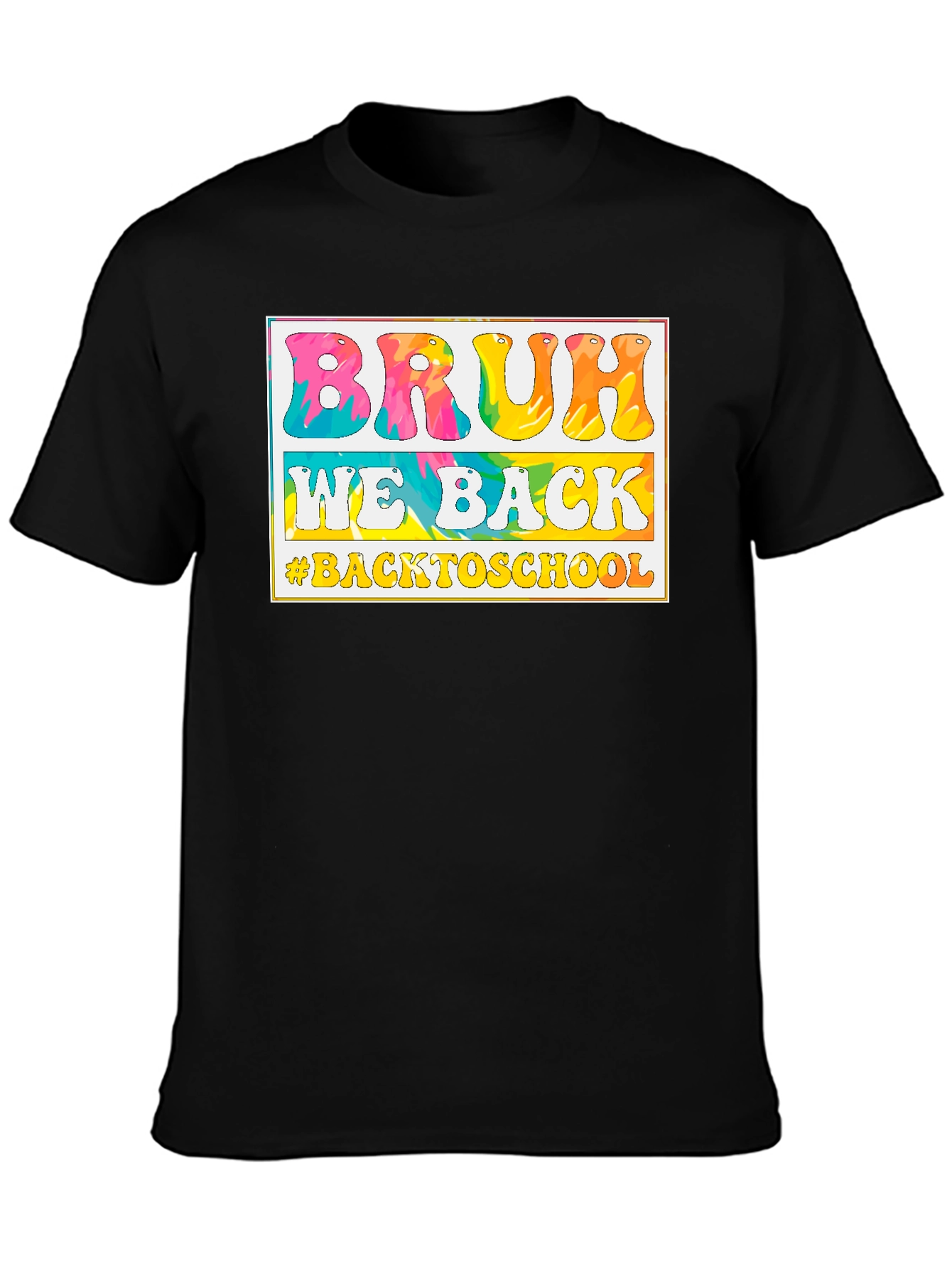 Bruh We Back to School T-Shirt