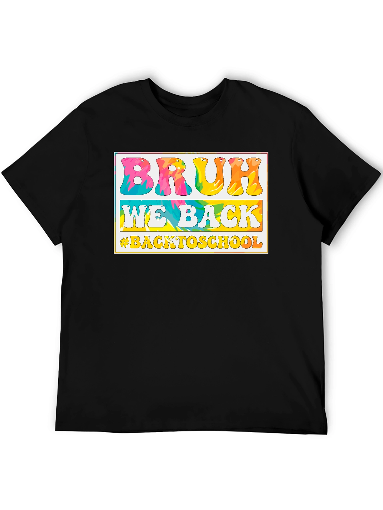 Bruh We Back to School T-Shirt
