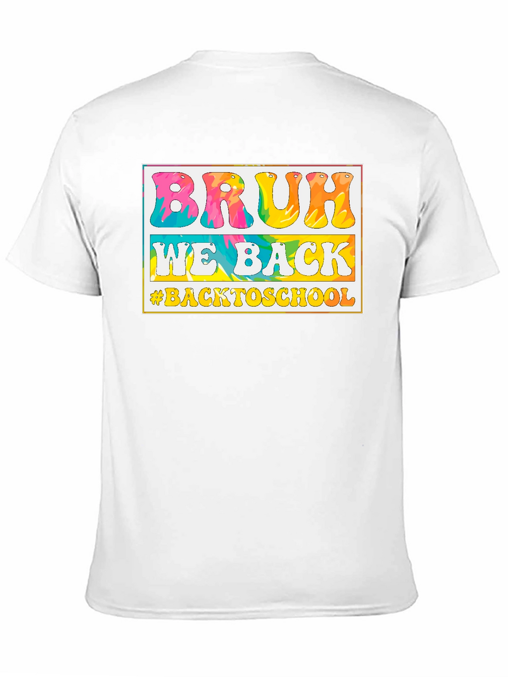 Bruh We Back to School T-Shirt