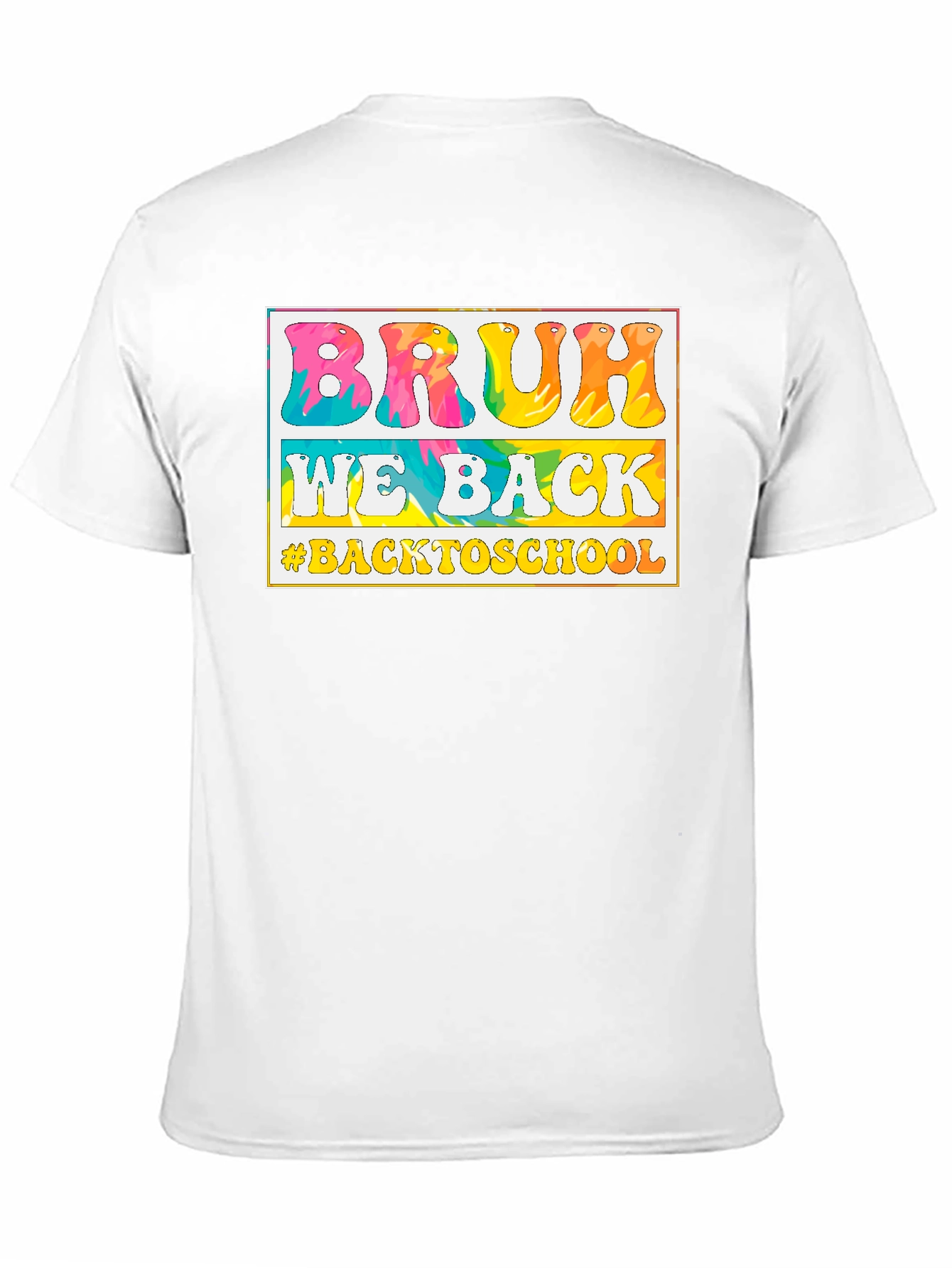 Bruh We Back to School T-Shirt