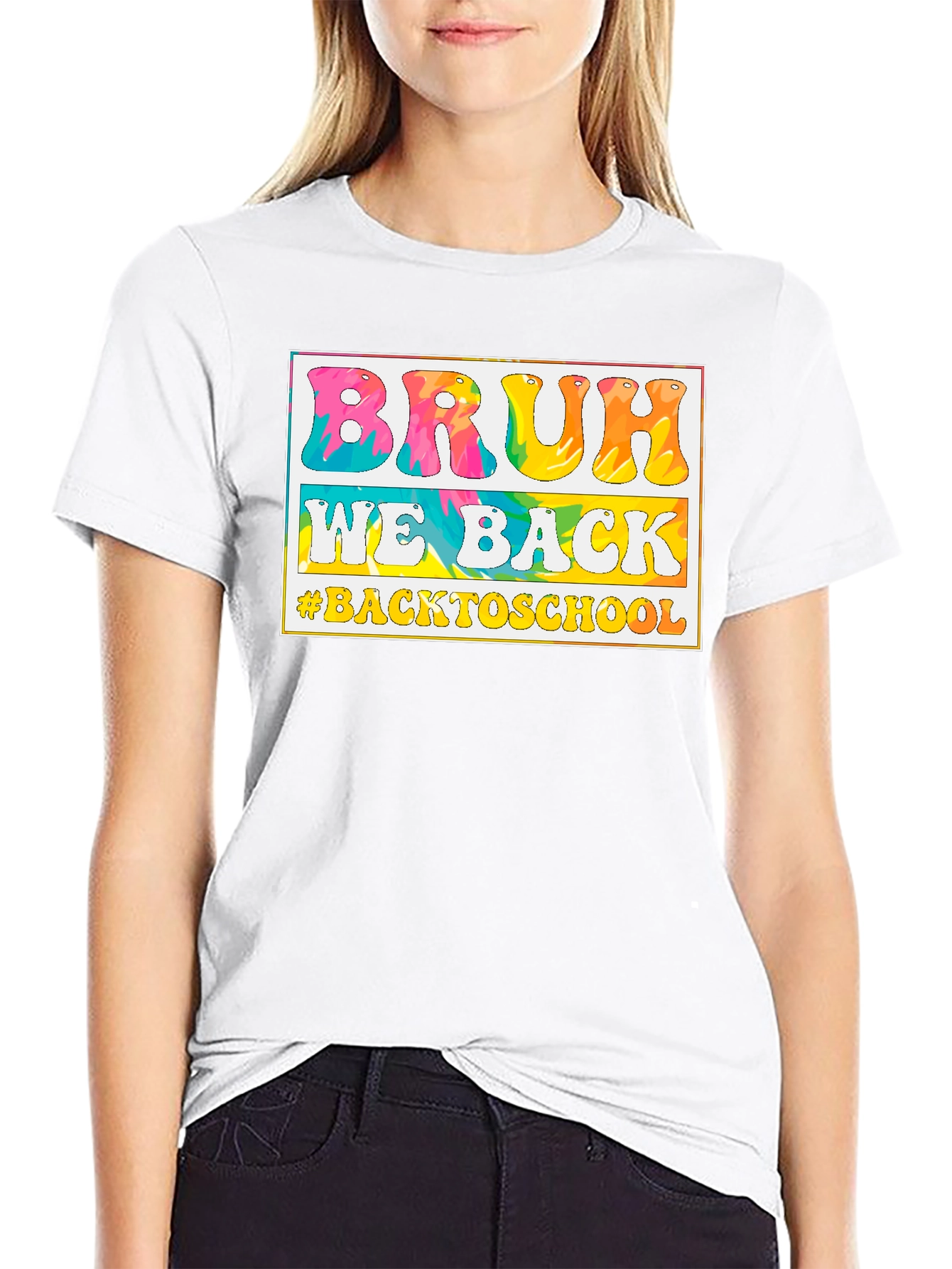 Bruh We Back to School T-Shirt