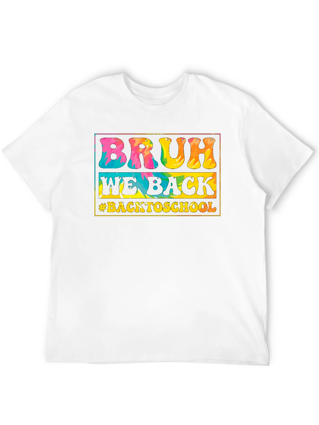 Bruh We Back to School T-Shirt