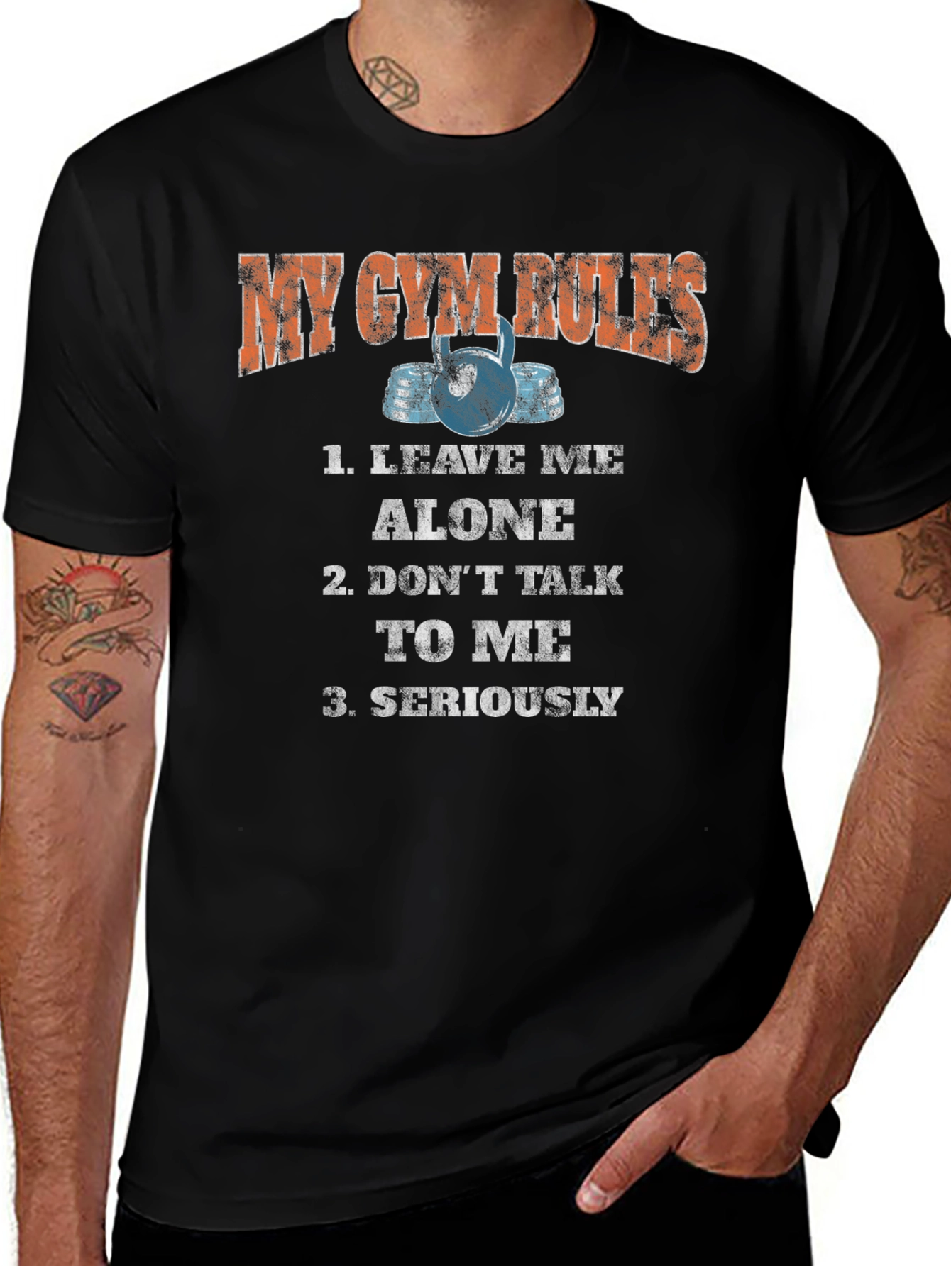 My Gym Rules Graphic T-Shirt