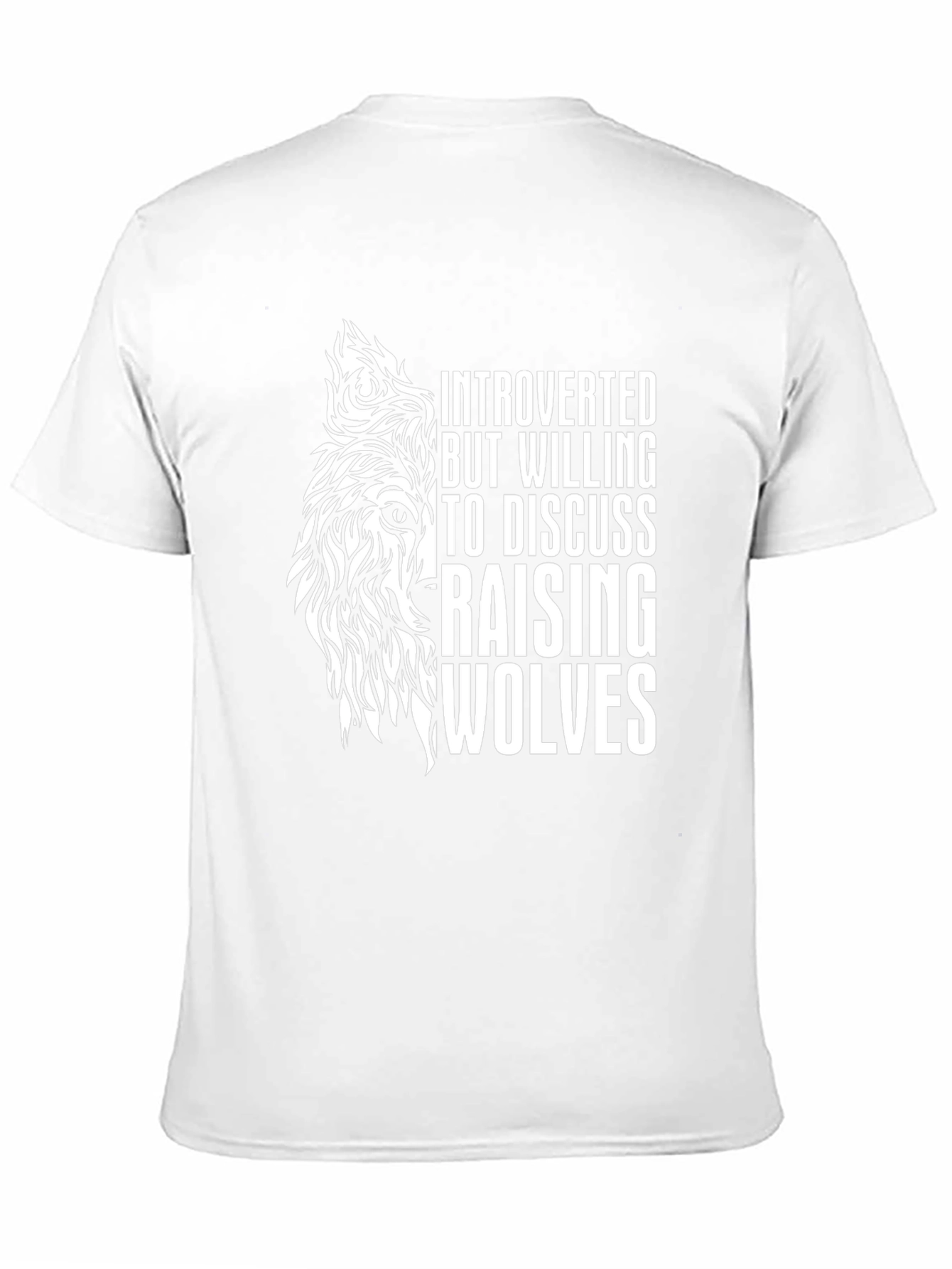 Introverted Wolf T-Shirt - Raising Wolves Tee