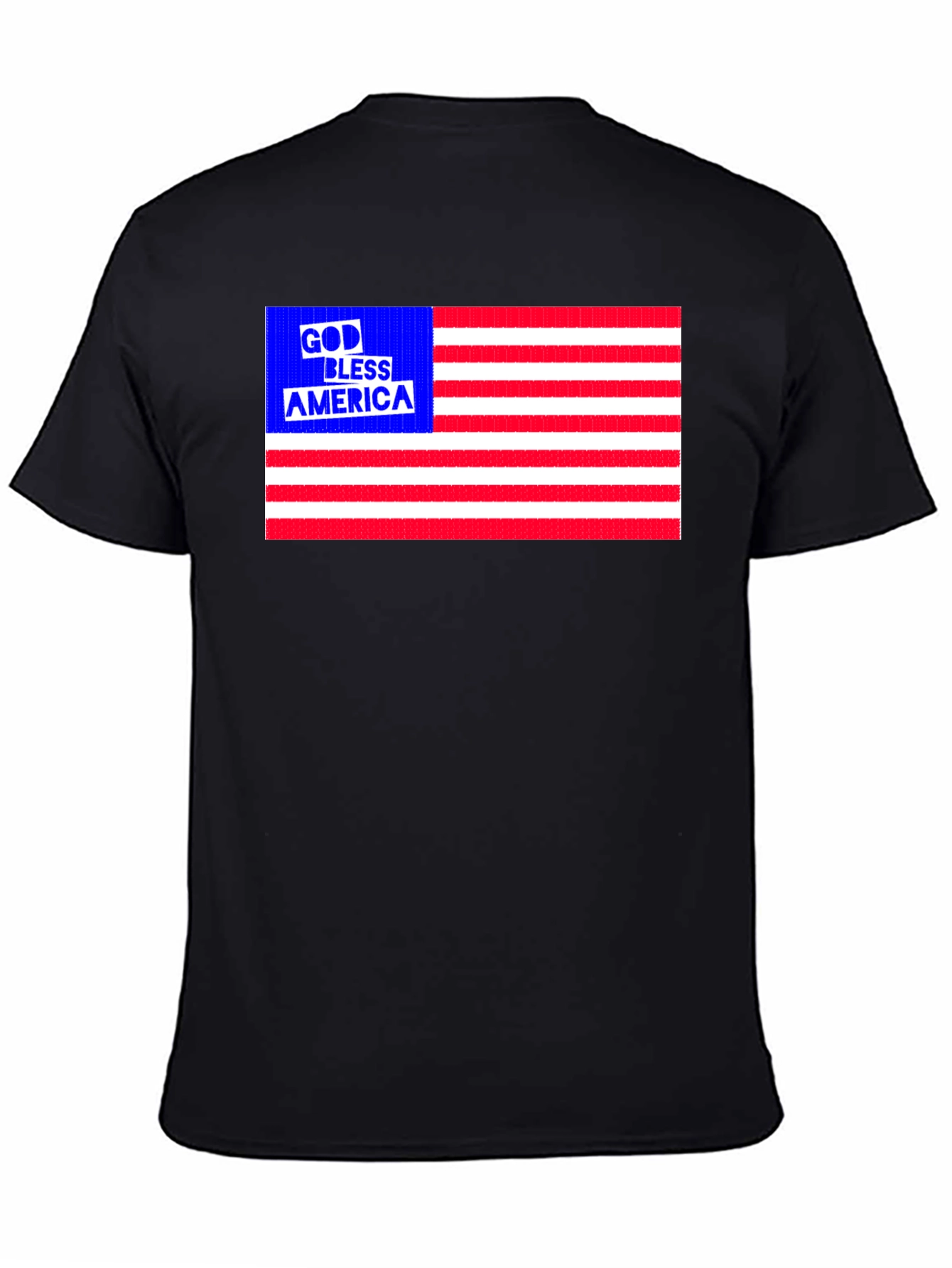 God Bless America Patriotic Graphic Tee