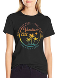 Vacation 2022 Black T-Shirt