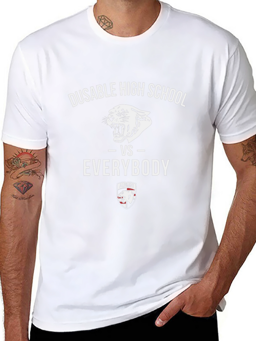 DuSable High School Alumni T-Shirt - Black