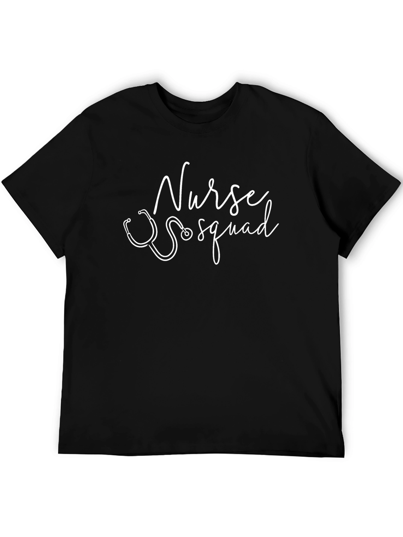 Nurse Squad T-Shirt Stethoscope Graphic Tee