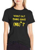 Bat Song Pun T-Shirt