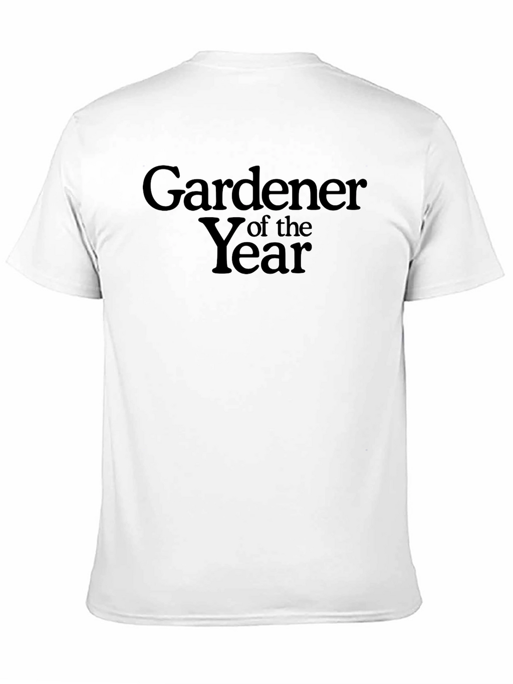 Gardener of the Year T-Shirt - Black