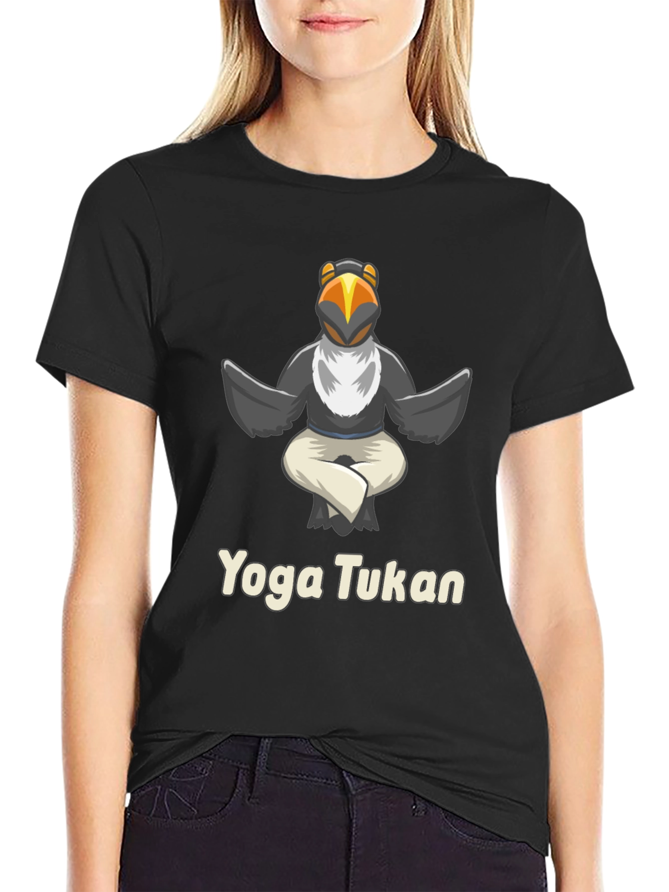Yoga Tukan Graphic Tee - Relaxed Fit