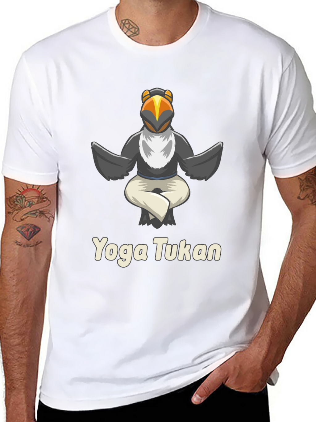 Yoga Tukan Graphic Tee - Relaxed Fit