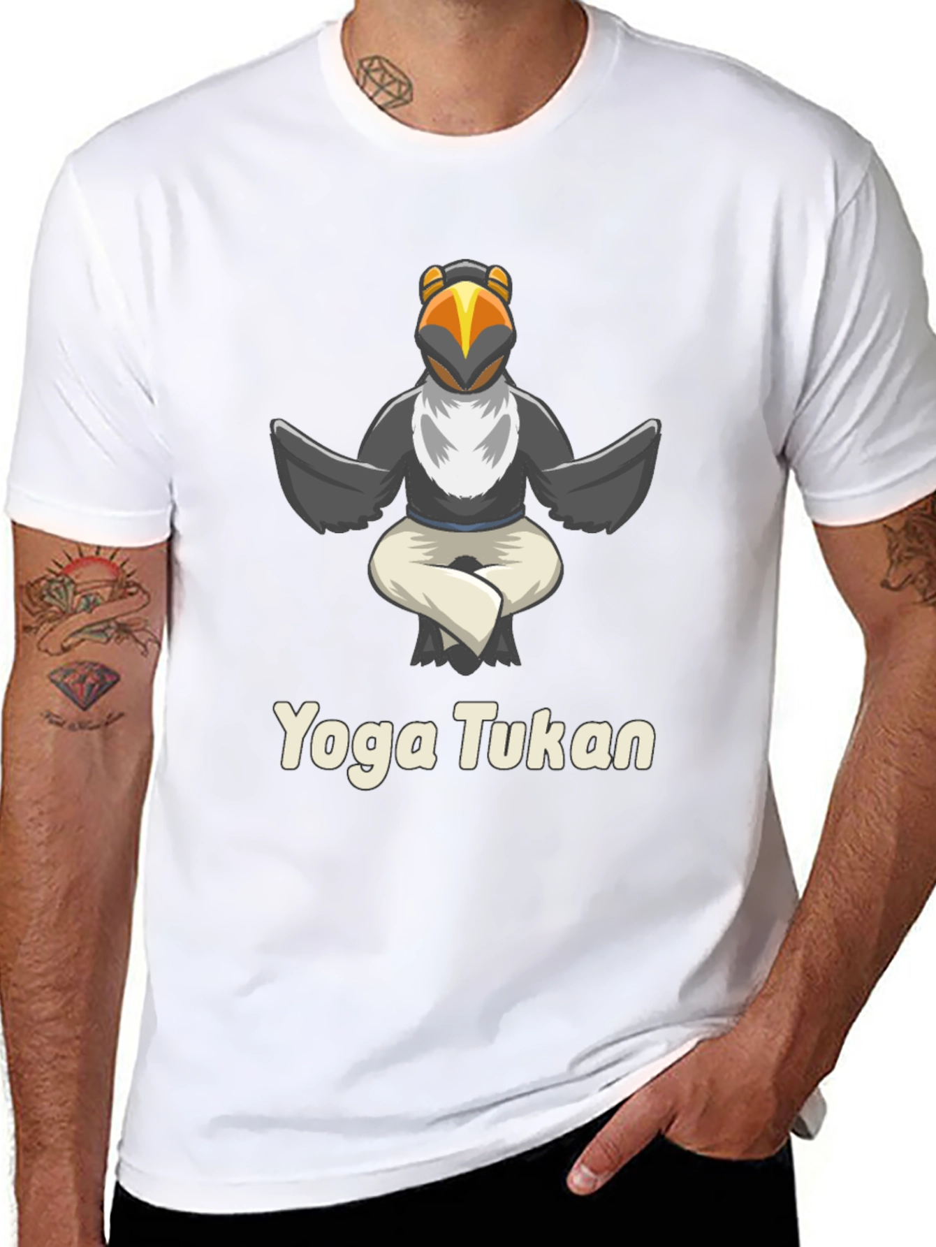 Yoga Tukan Graphic Tee - Relaxed Fit