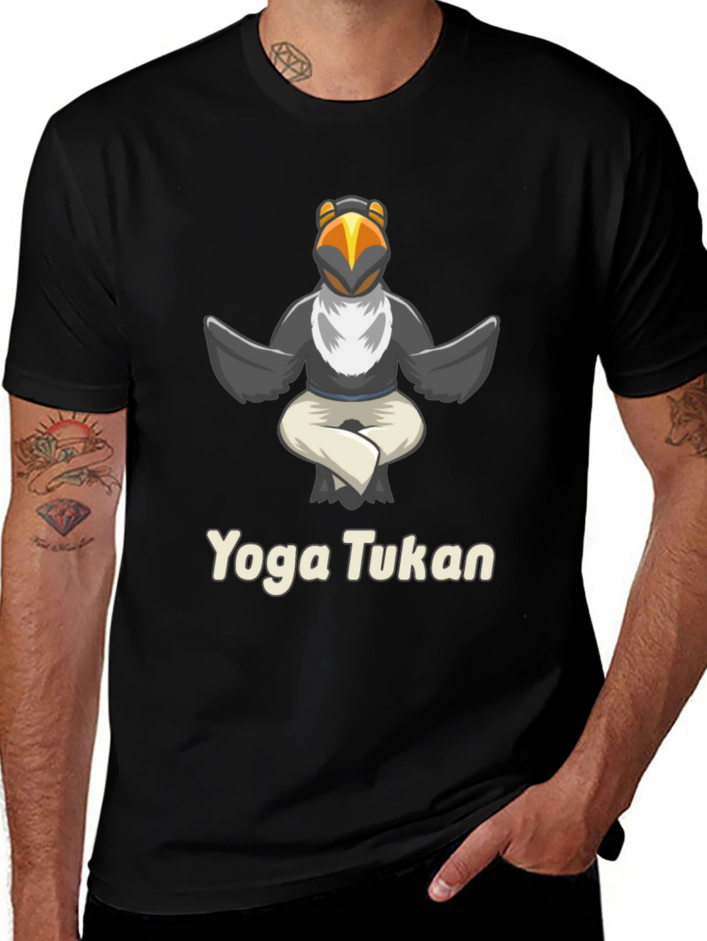 Yoga Tukan Graphic Tee - Relaxed Fit