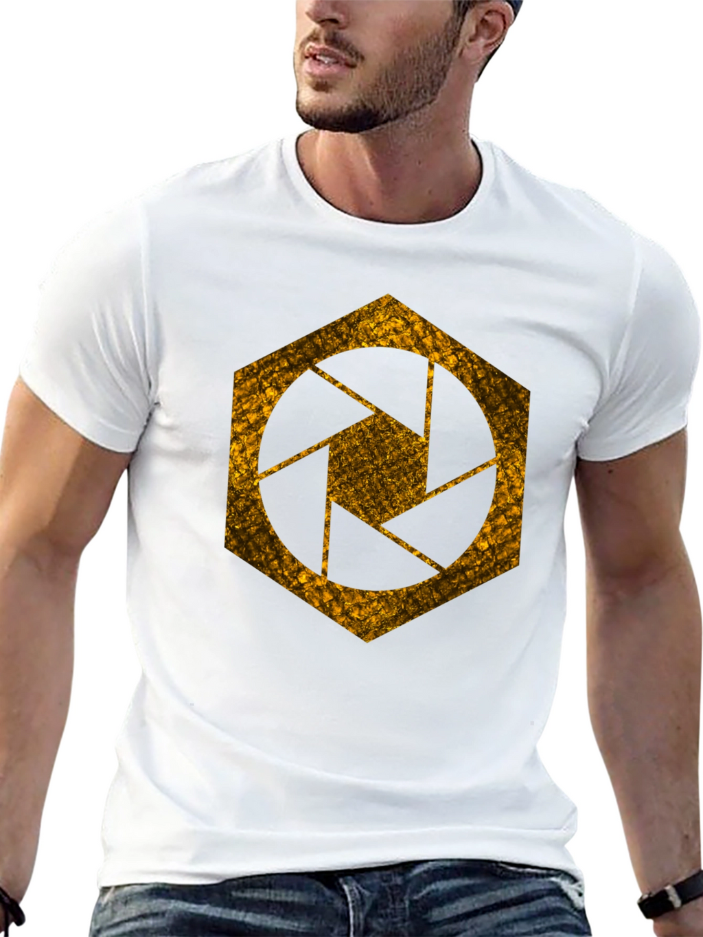 Aperture Hexagon T-Shirt - Graphic Tee