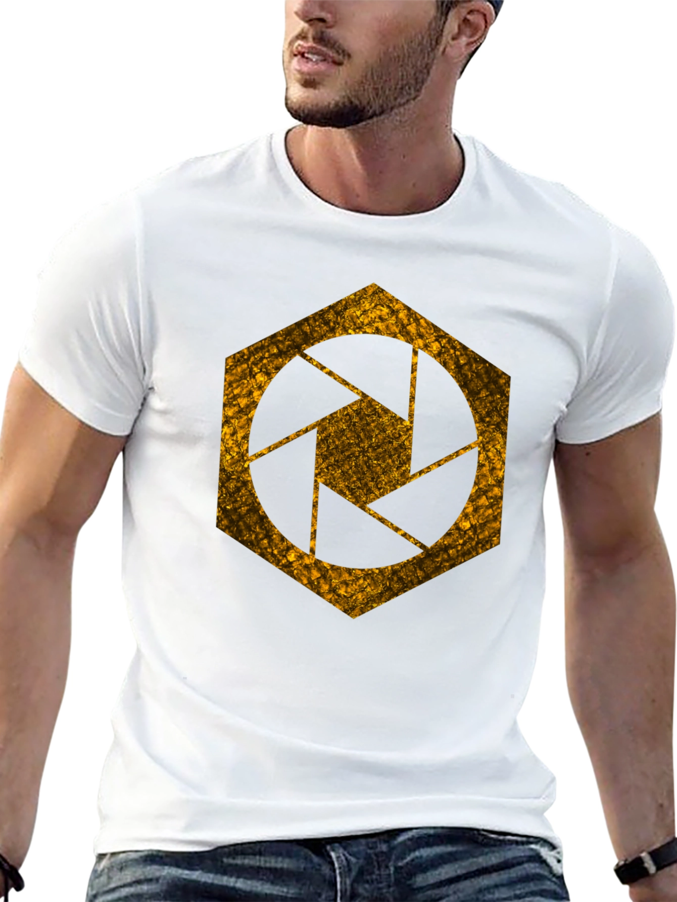 Aperture Hexagon T-Shirt - Graphic Tee