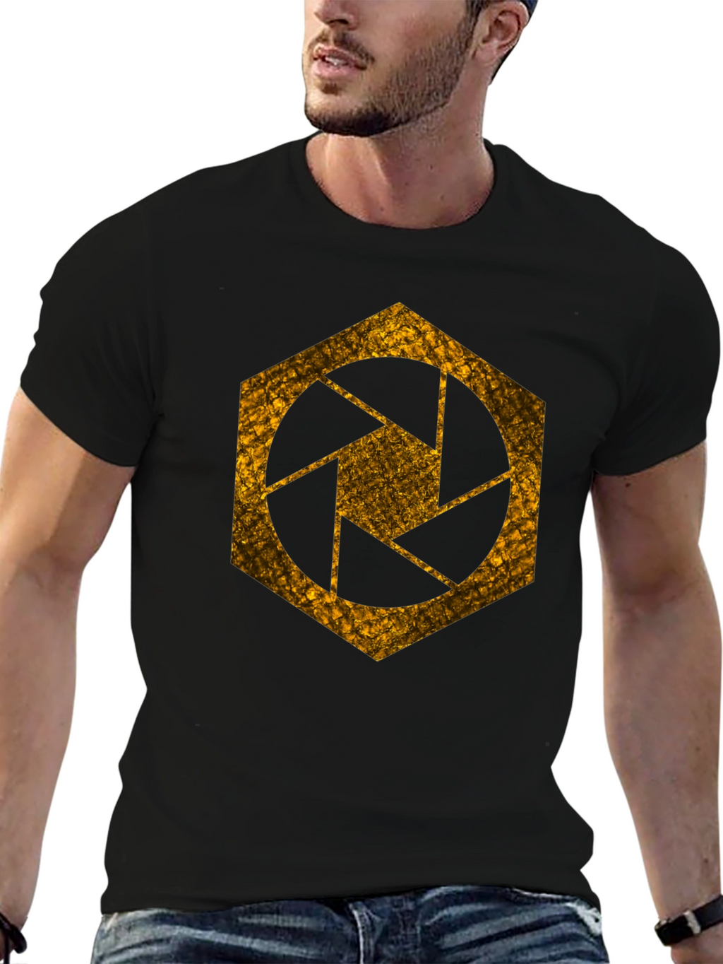 Aperture Hexagon T-Shirt - Graphic Tee