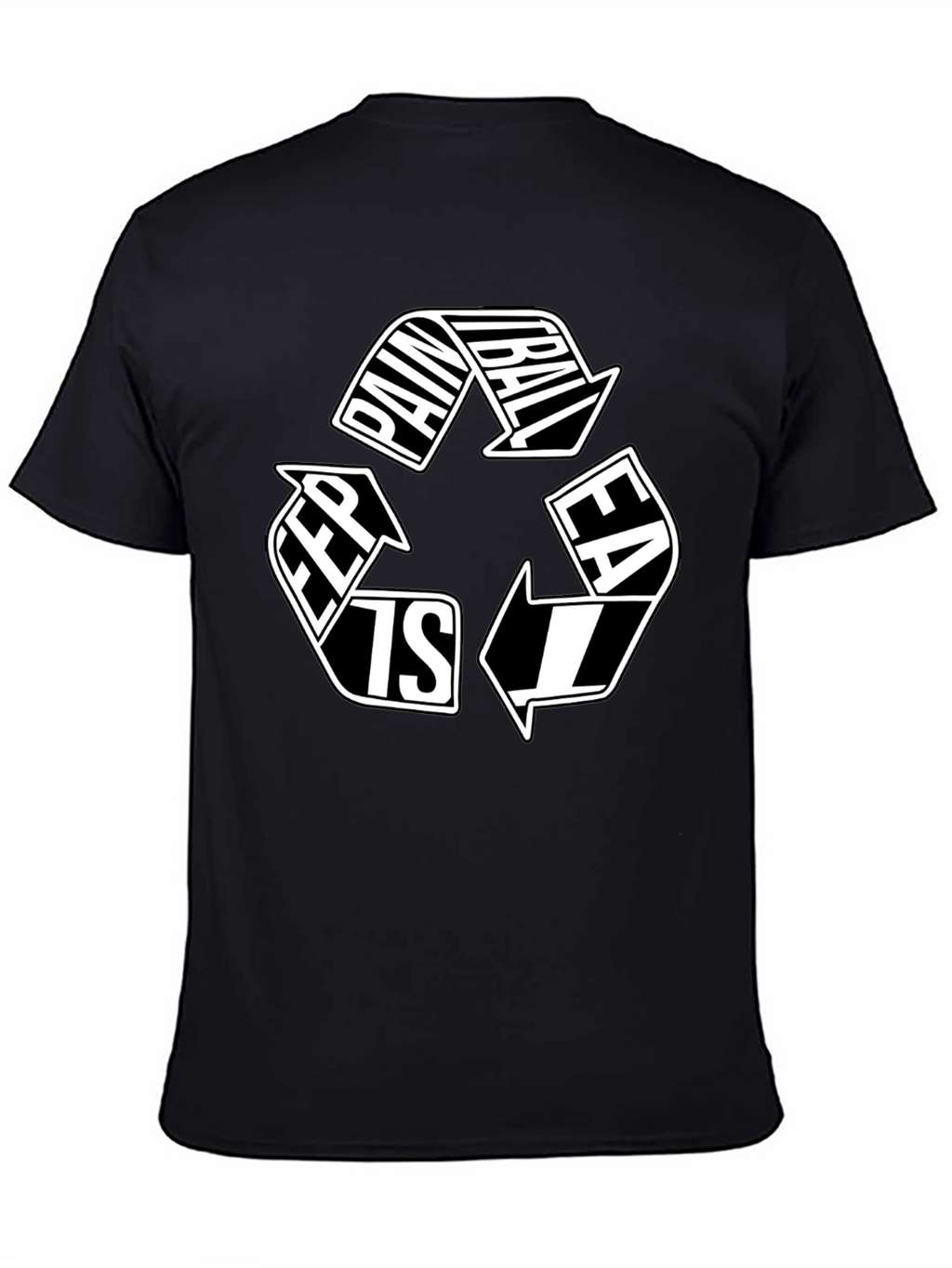 Paintball Recycle Graphic Tee