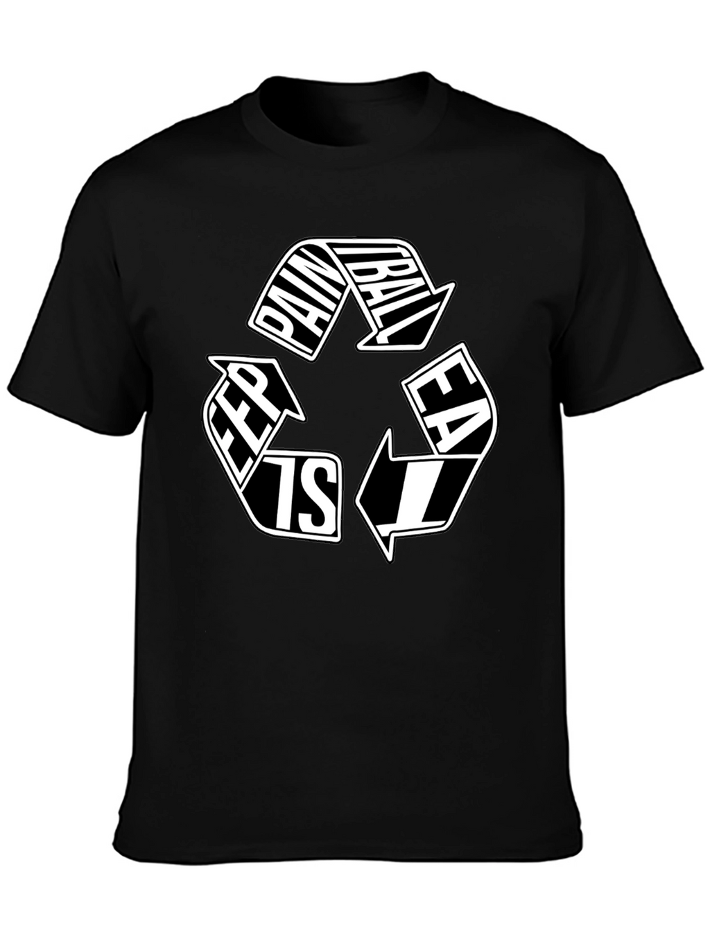 Paintball Recycle Graphic Tee