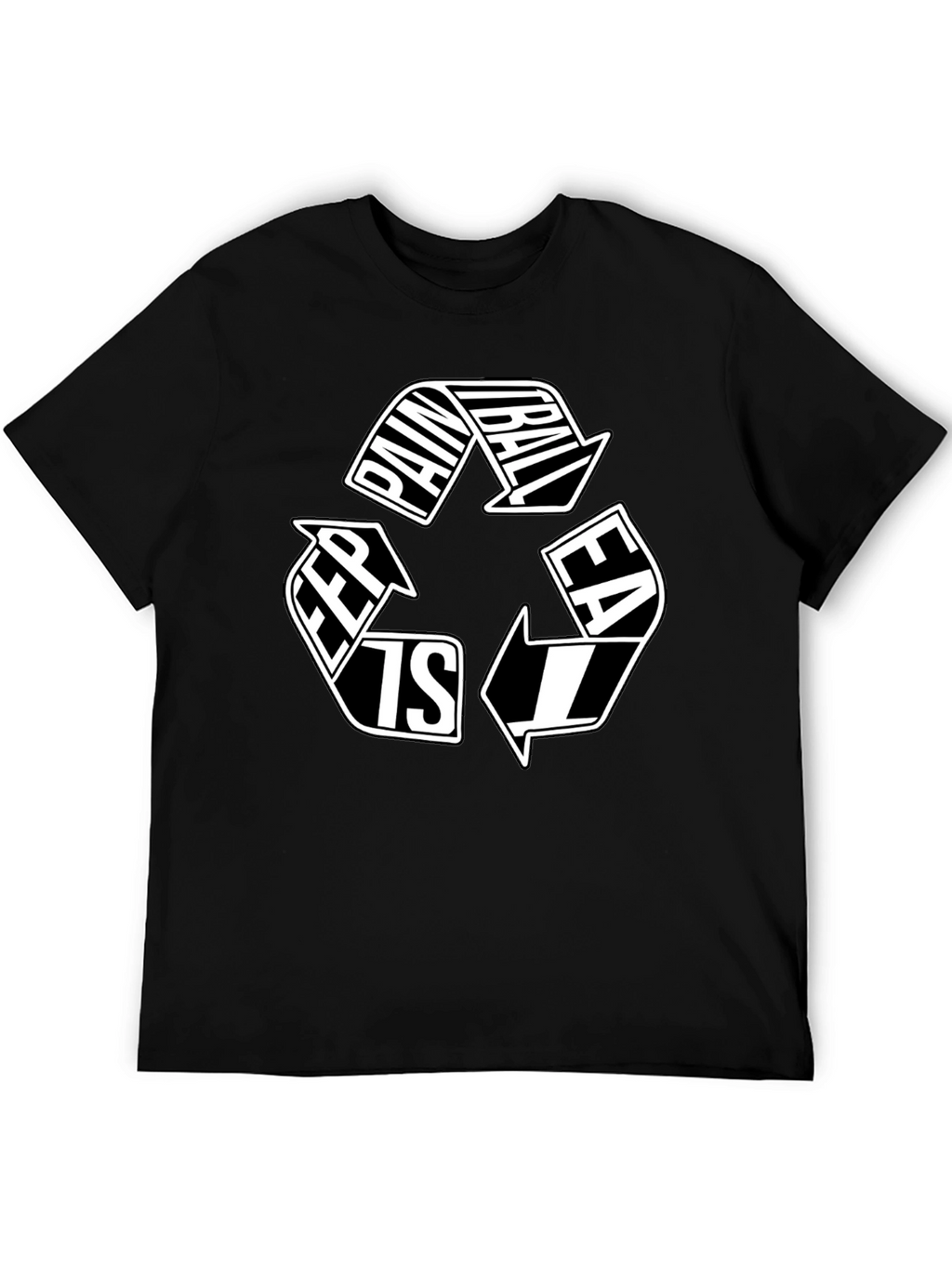 Paintball Recycle Graphic Tee