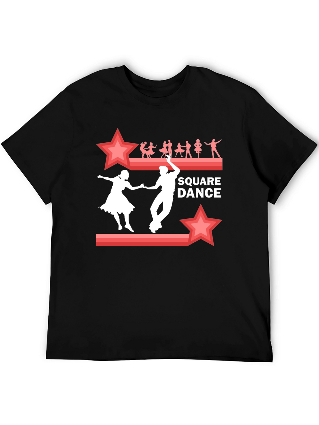 Square Dance Graphic Tee | Retro Style