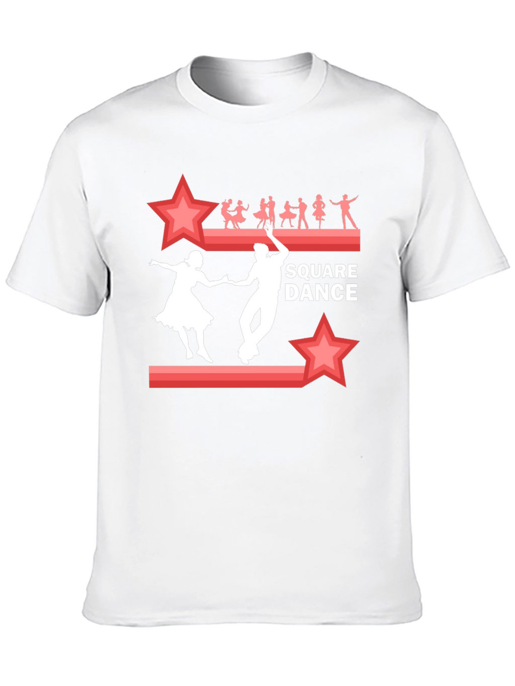 Square Dance Graphic Tee | Retro Style