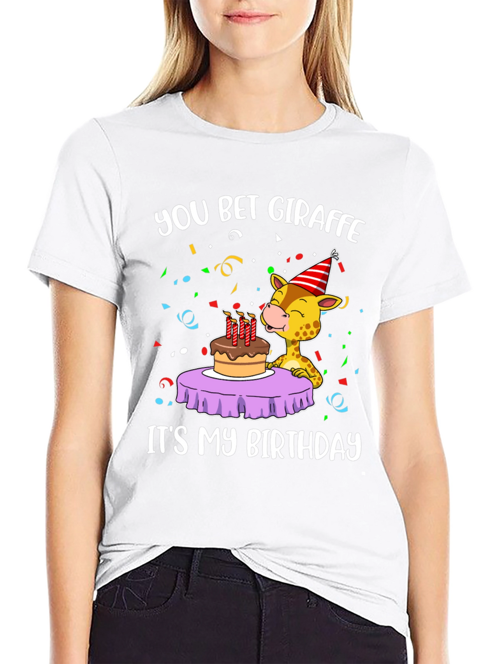 You Bet Giraffe Birthday T-Shirt
