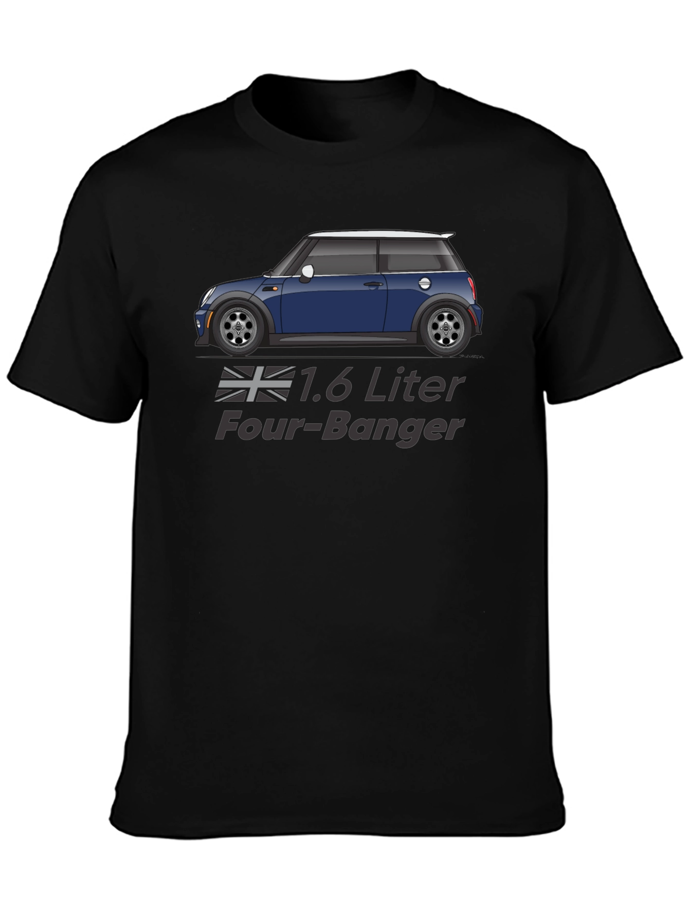 1.6 Liter Four-Banger Car T-Shirt