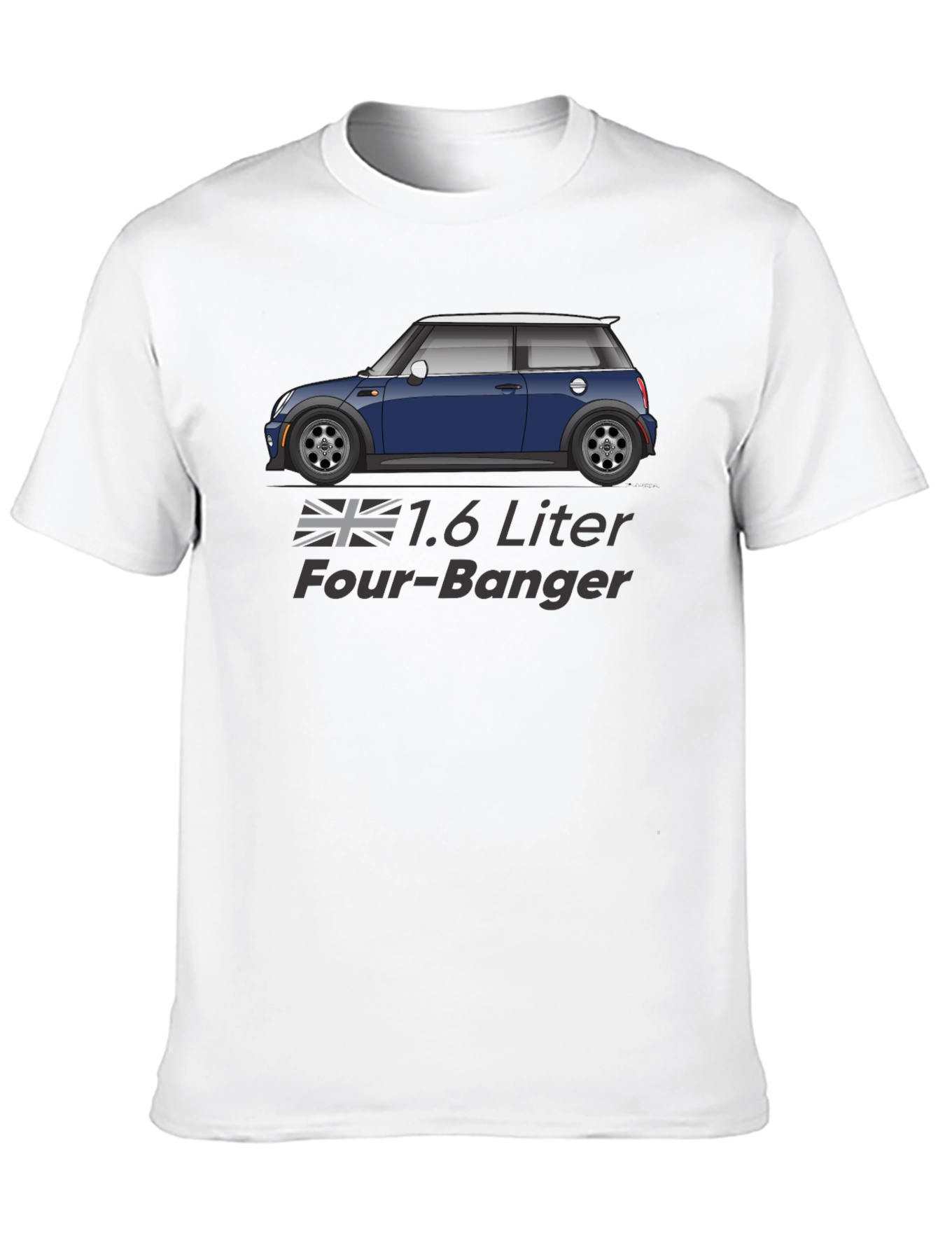 1.6 Liter Four-Banger Car T-Shirt