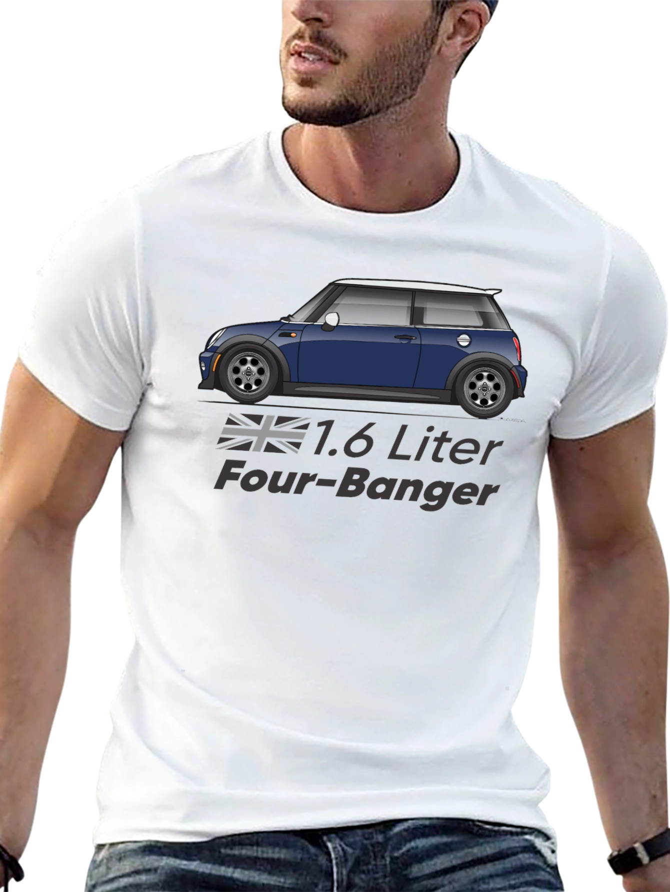 1.6 Liter Four-Banger Car T-Shirt