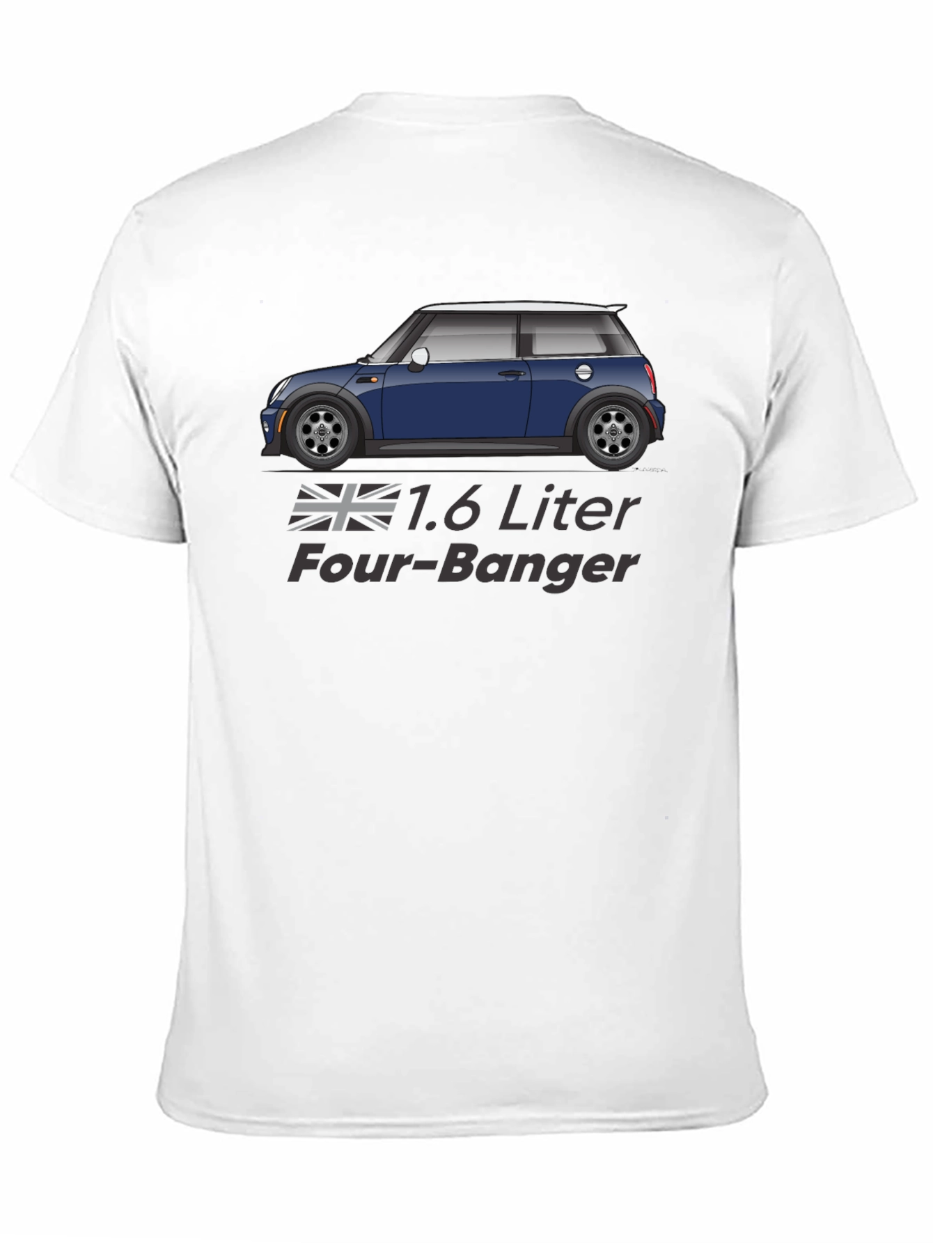 1.6 Liter Four-Banger Car T-Shirt
