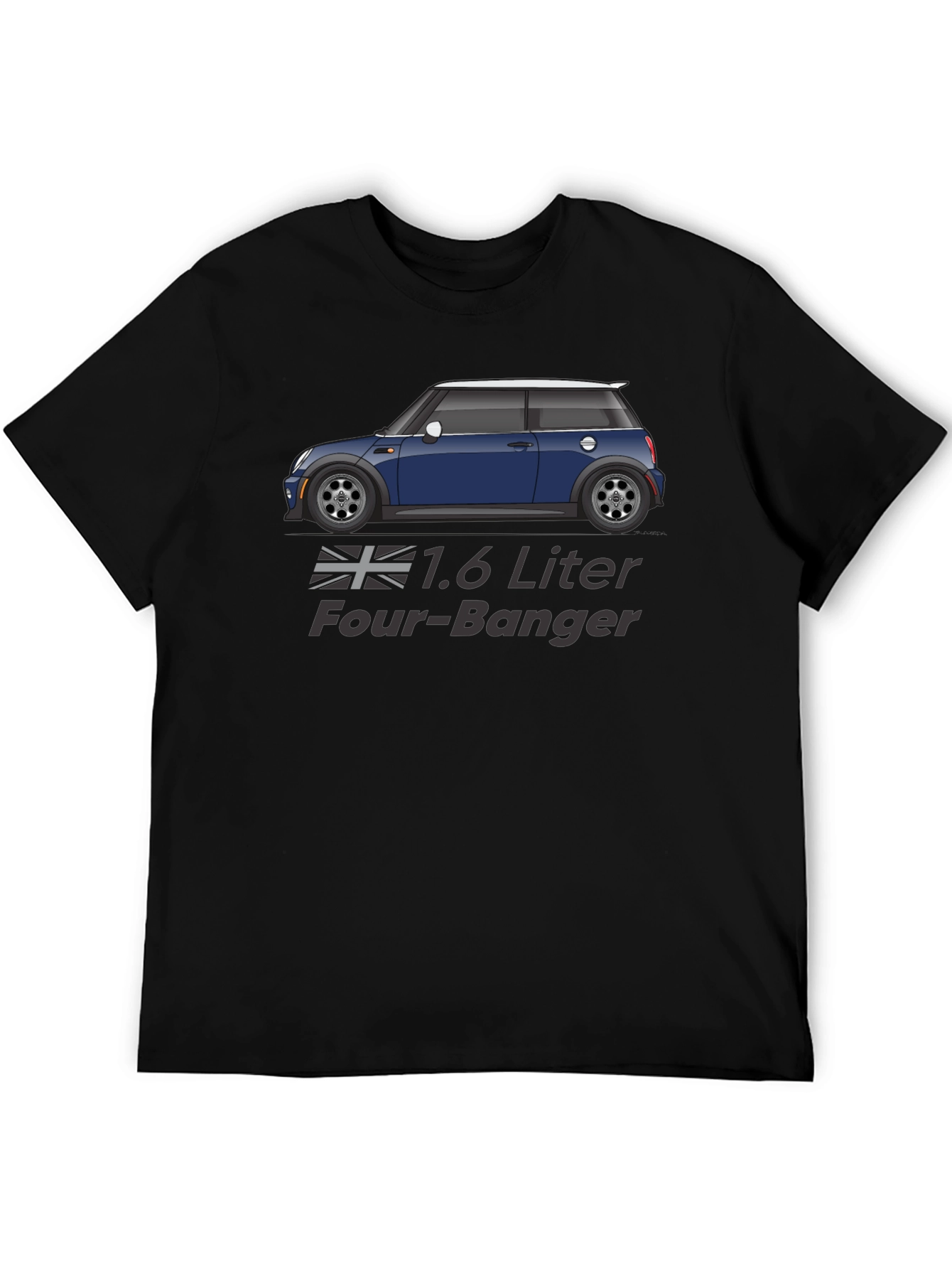 1.6 Liter Four-Banger Car T-Shirt