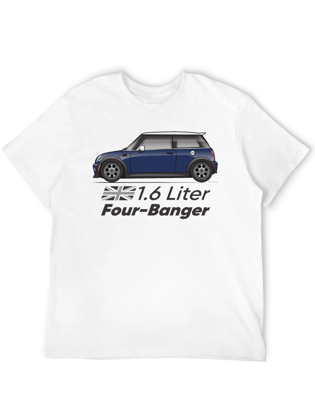 1.6 Liter Four-Banger Car T-Shirt