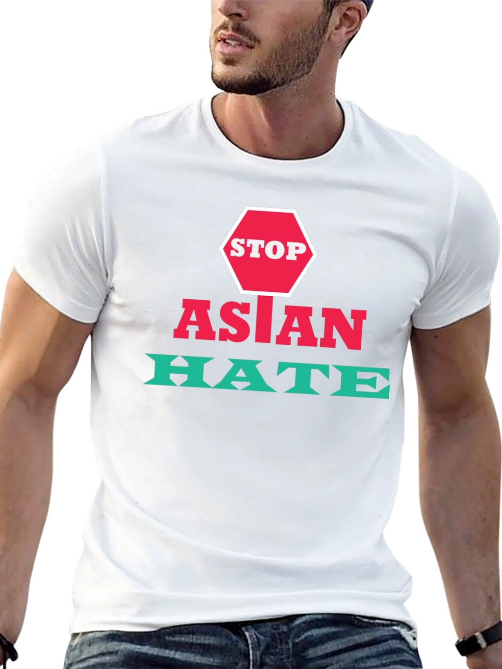 Stop Asian Hate T-Shirt - Activism & Awareness