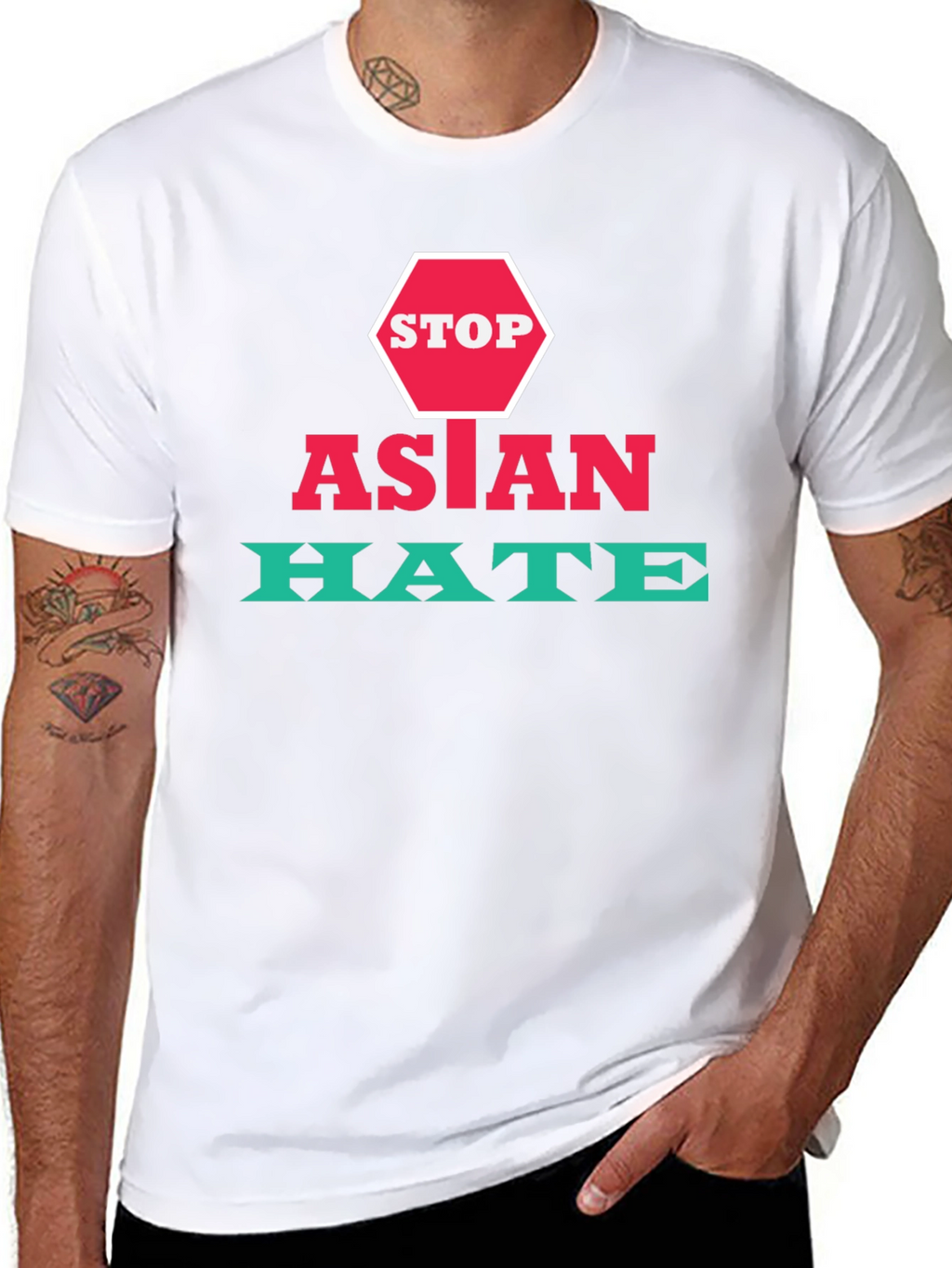 Stop Asian Hate T-Shirt - Activism & Awareness