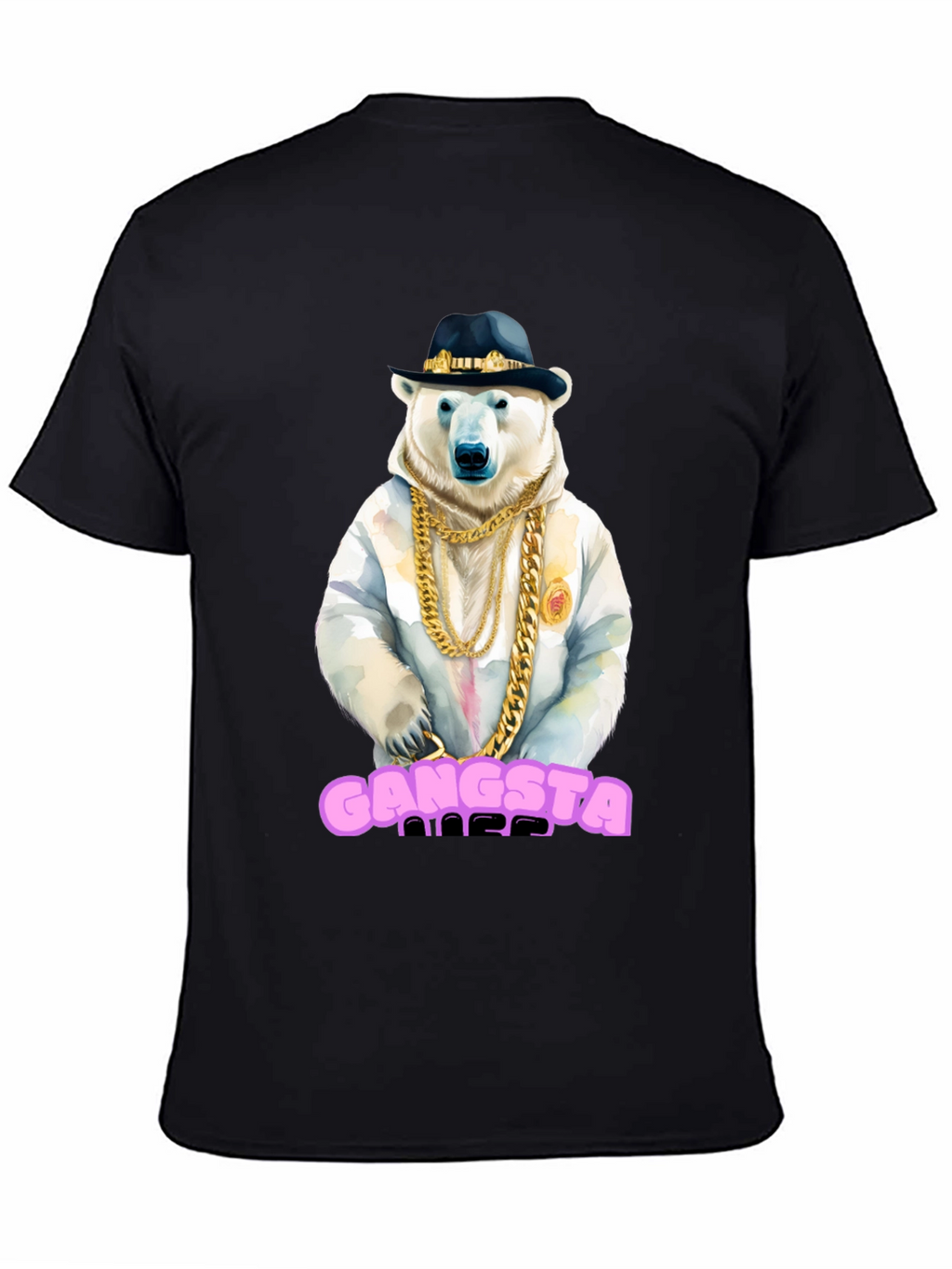 Gangsta Polar Bear Graphic Tee