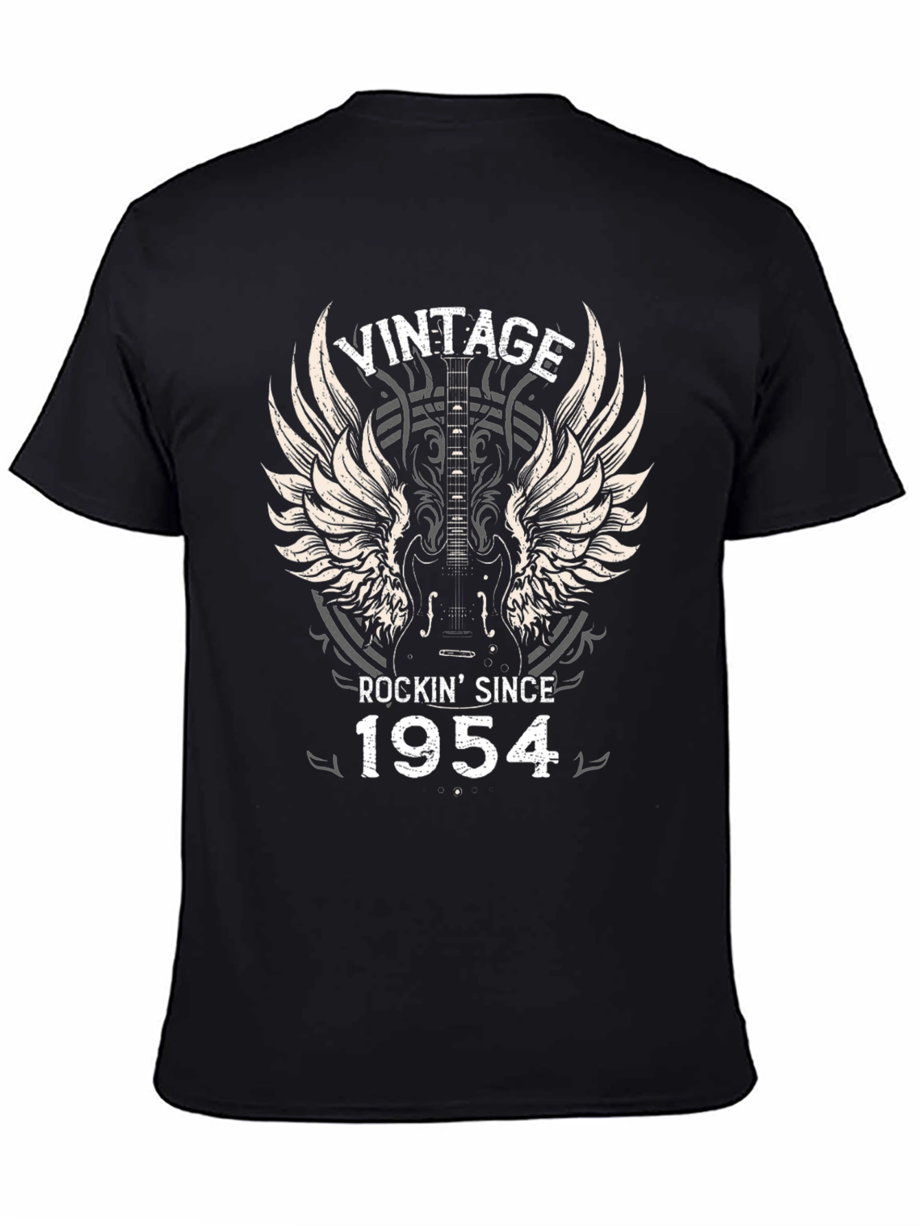 Vintage Rockin Since 1954 Graphic Tee
