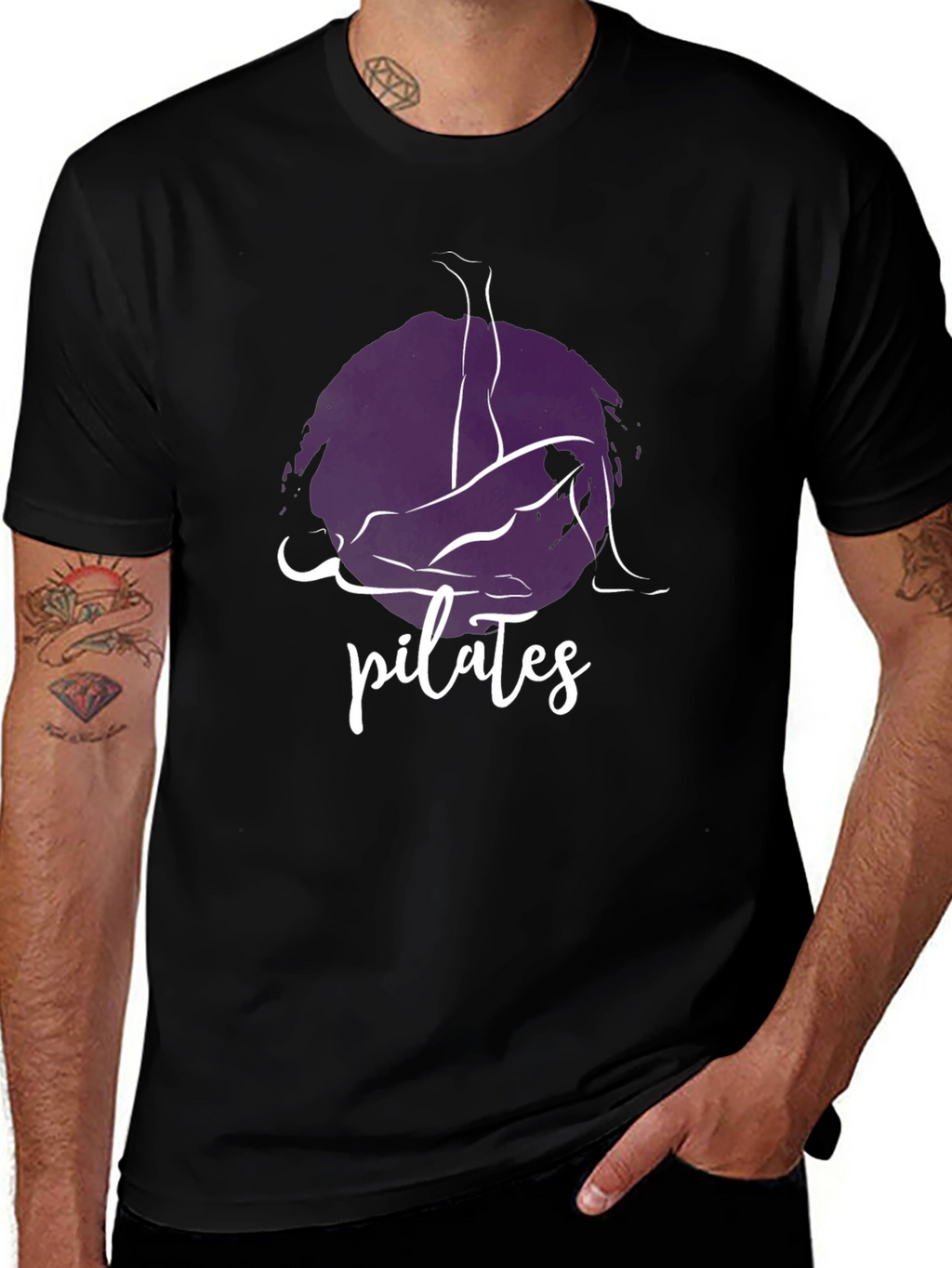 Pilates Graphic T-Shirt - Stylish & Comfortable