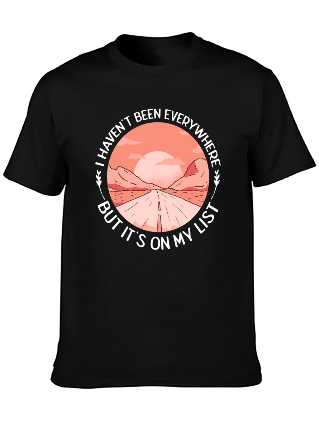 Travel List T-Shirt - Adventure Tee