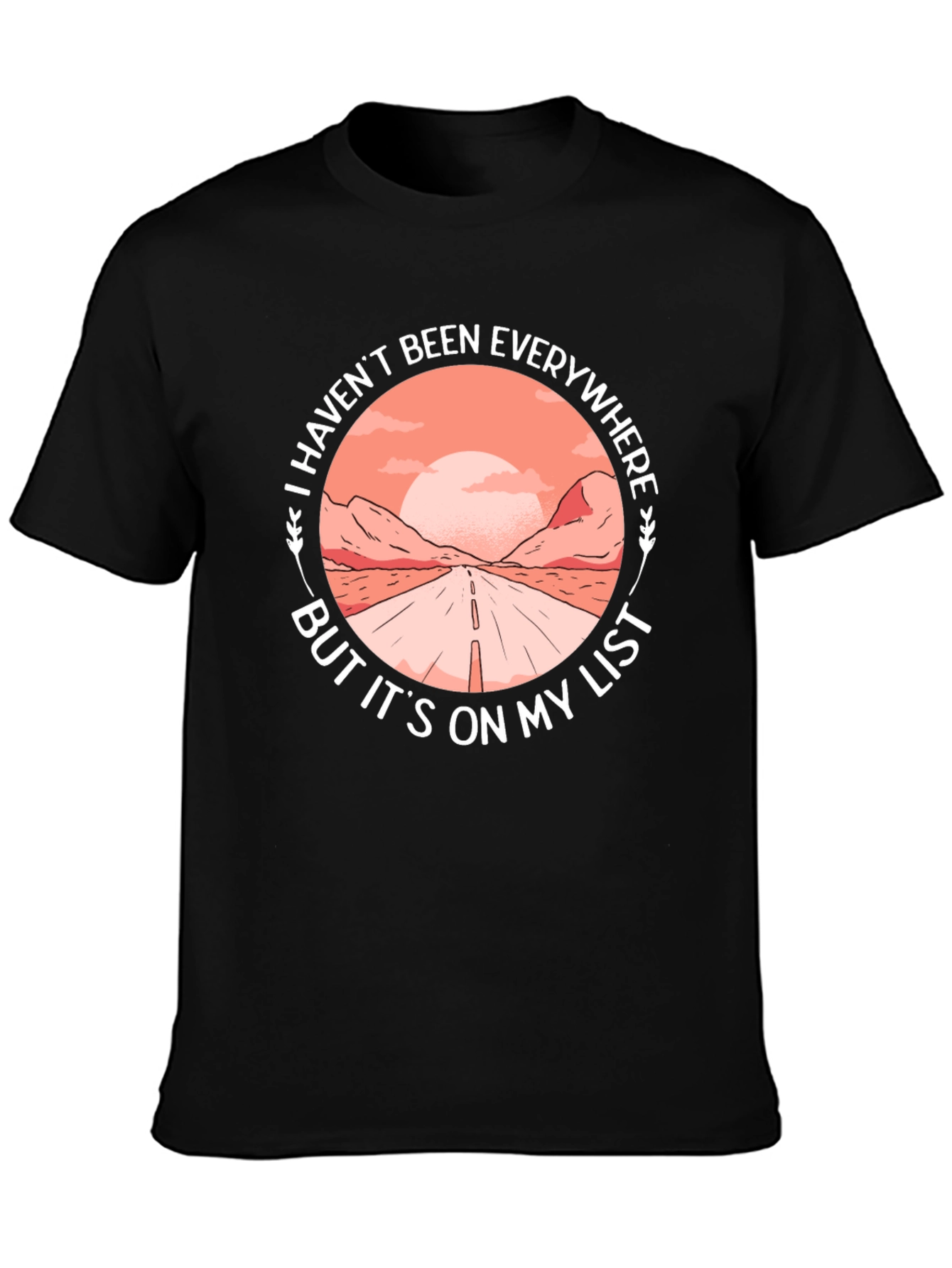 Travel List T-Shirt - Adventure Tee