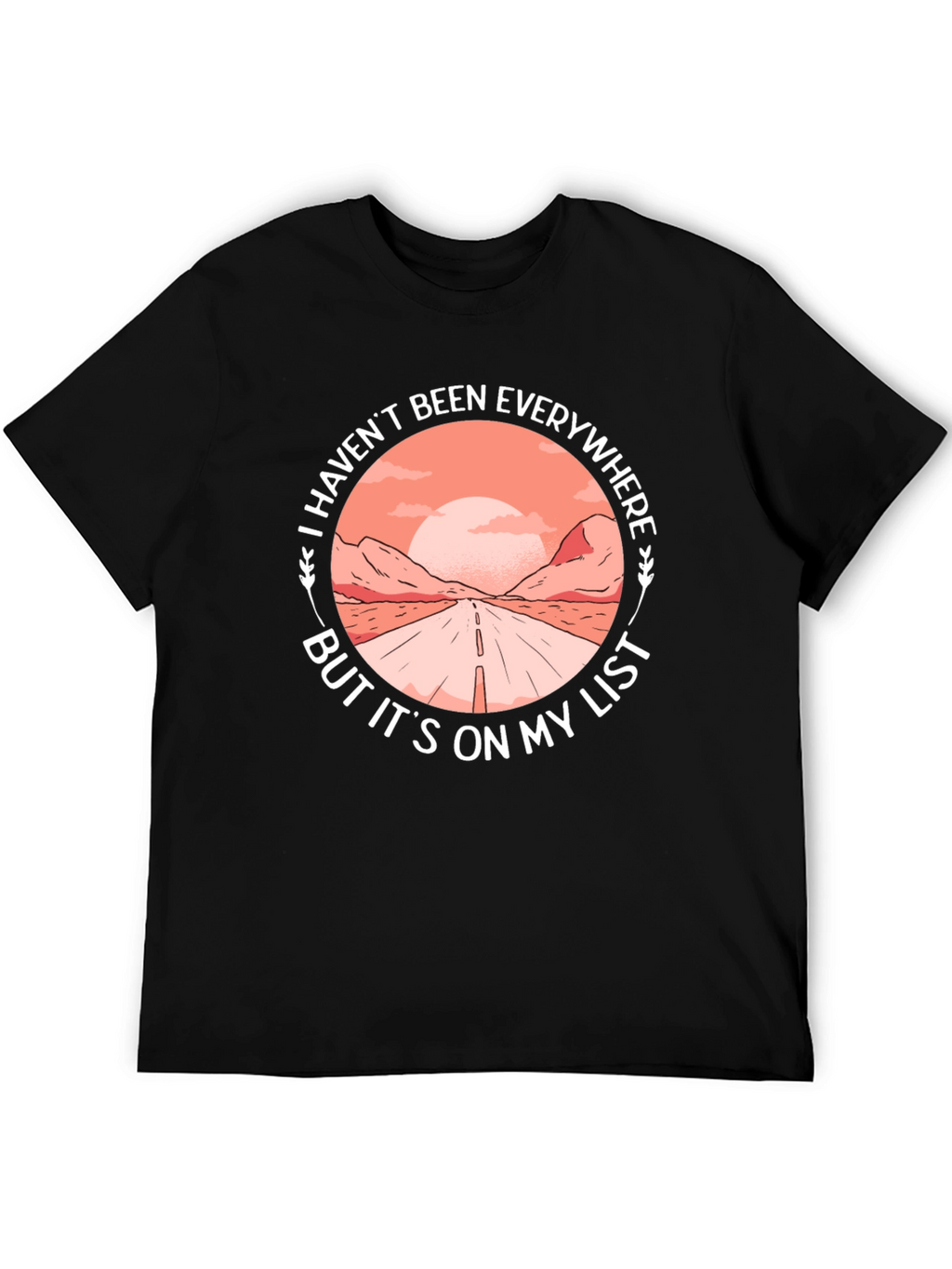 Travel List T-Shirt - Adventure Tee