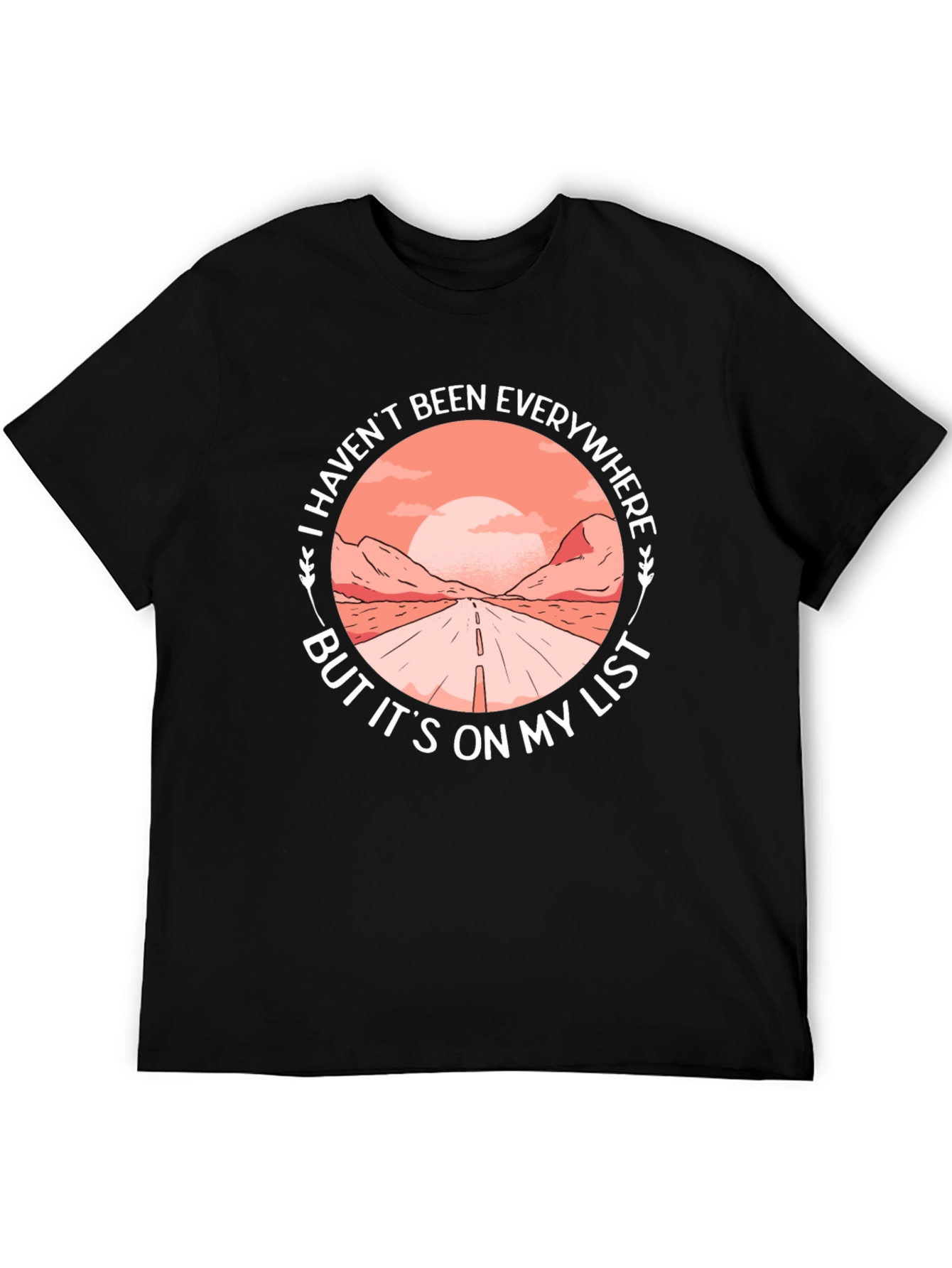 Travel List T-Shirt - Adventure Tee