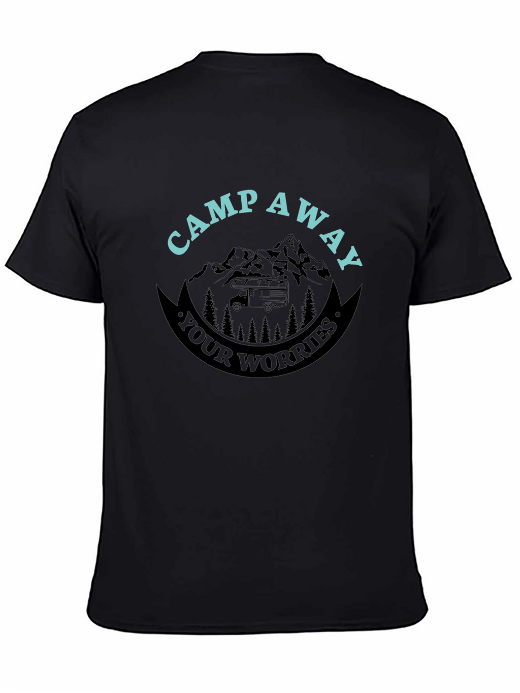 Camp Away Your Worries Graphic T-Shirt
