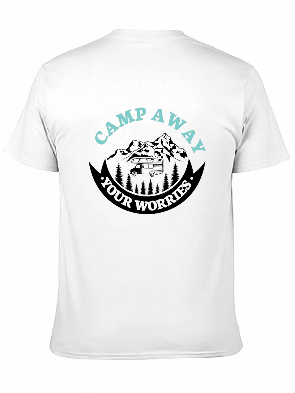 Camp Away Your Worries Graphic T-Shirt
