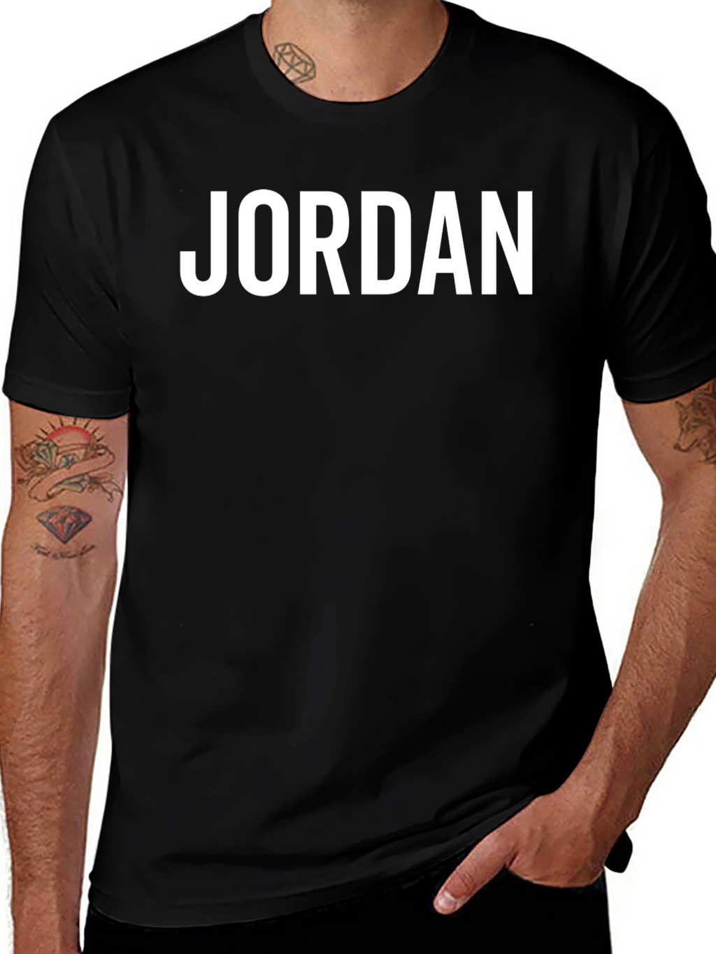 Jordan Tee - Classic Black T-Shirt